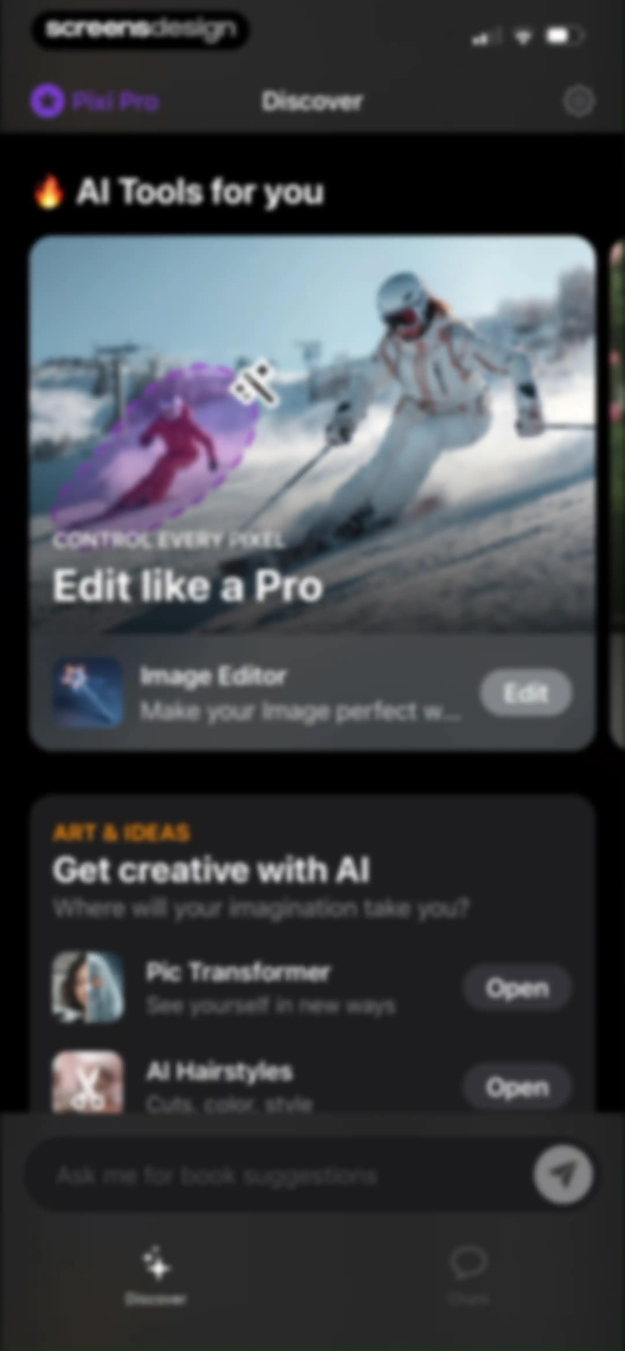 AI Chatbot: Pixi screen 32