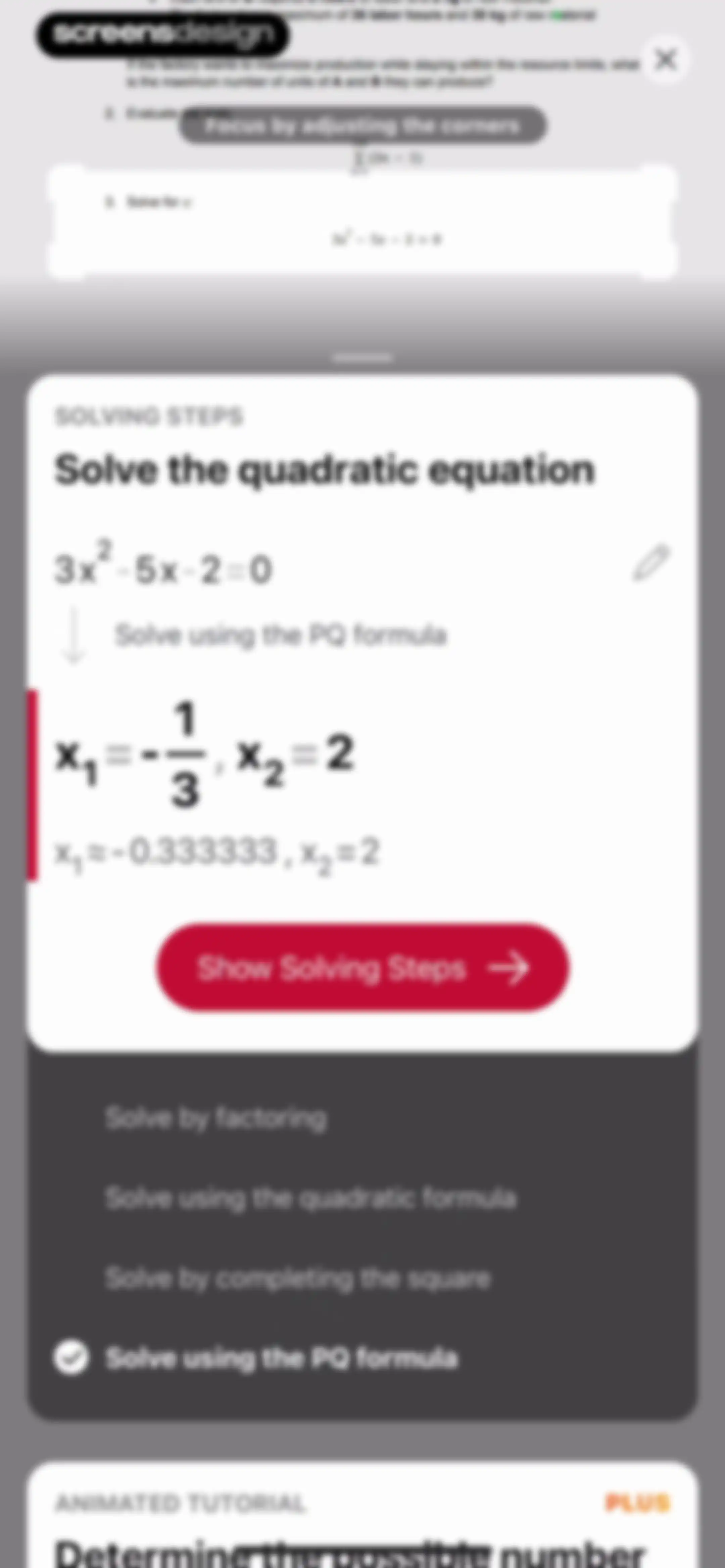 Photomath screen 56