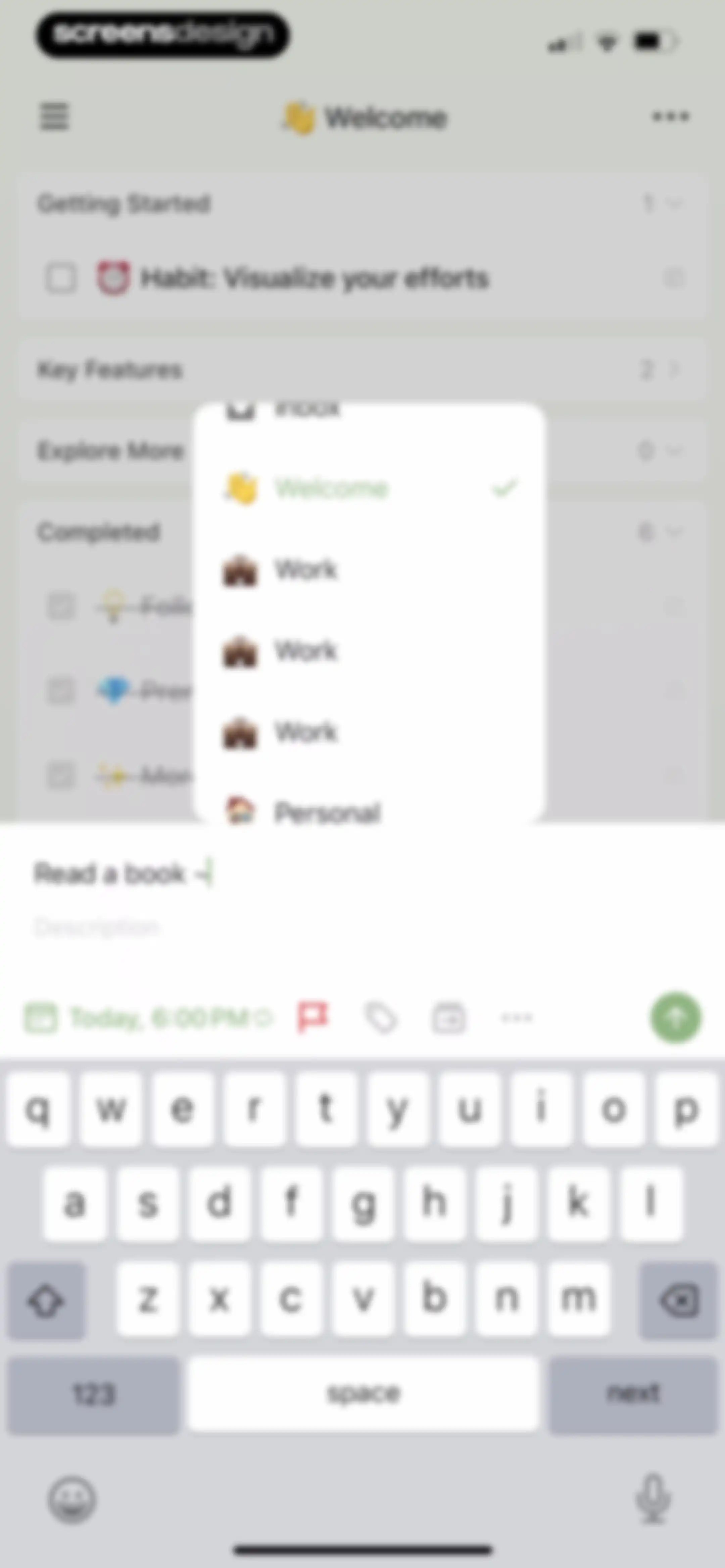 TickTick:To-Do List & Calendar screen 83