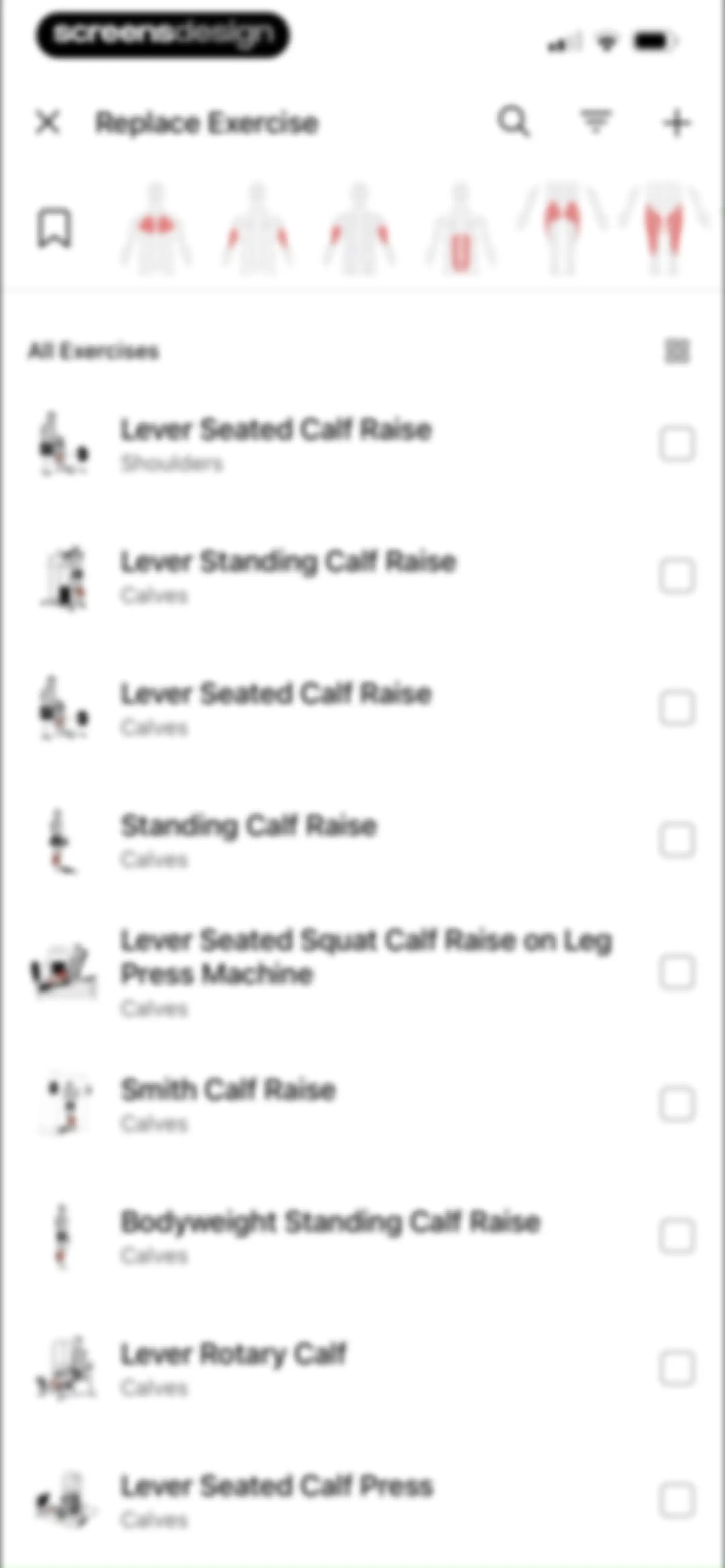 Lyfta: Gym Workout Tracker Log screen 86