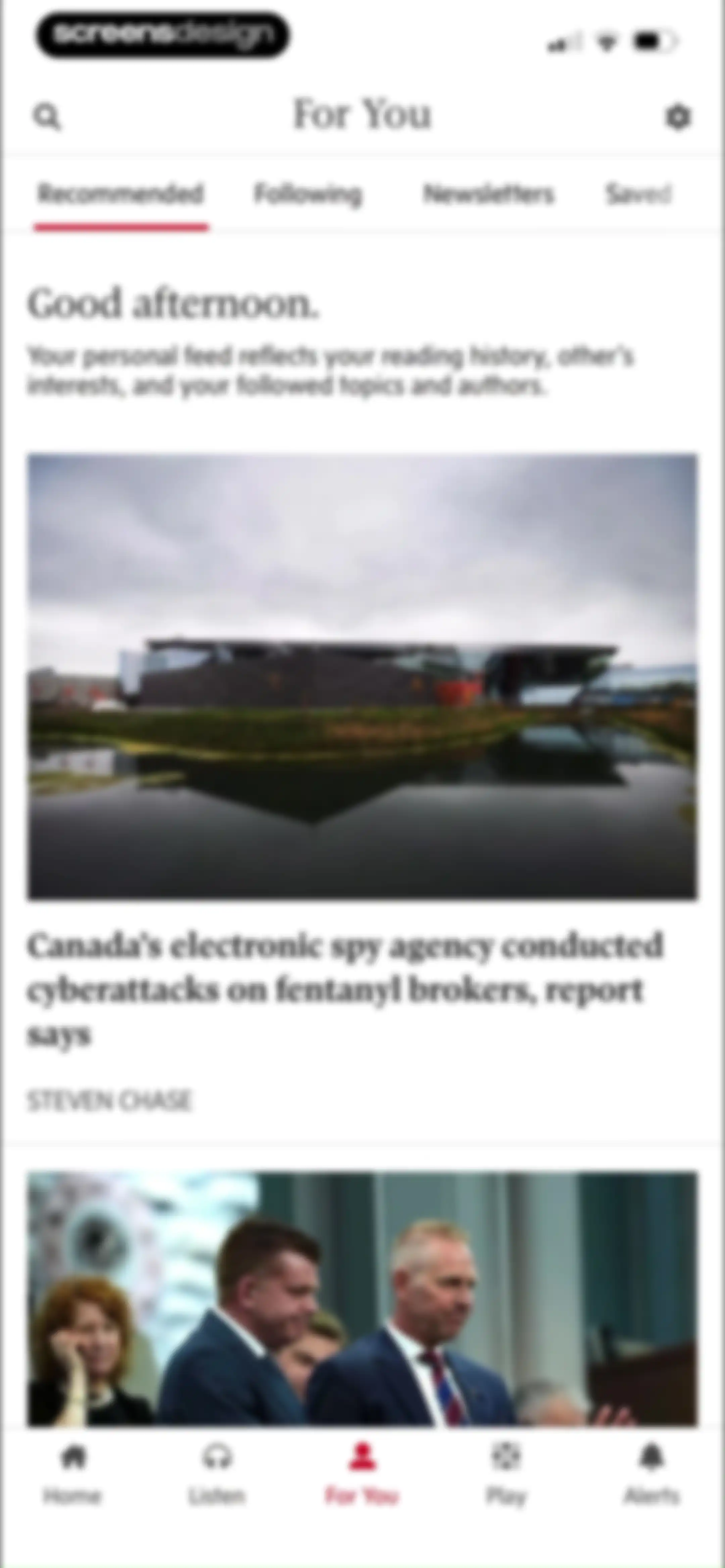 The Globe and Mail screen 82