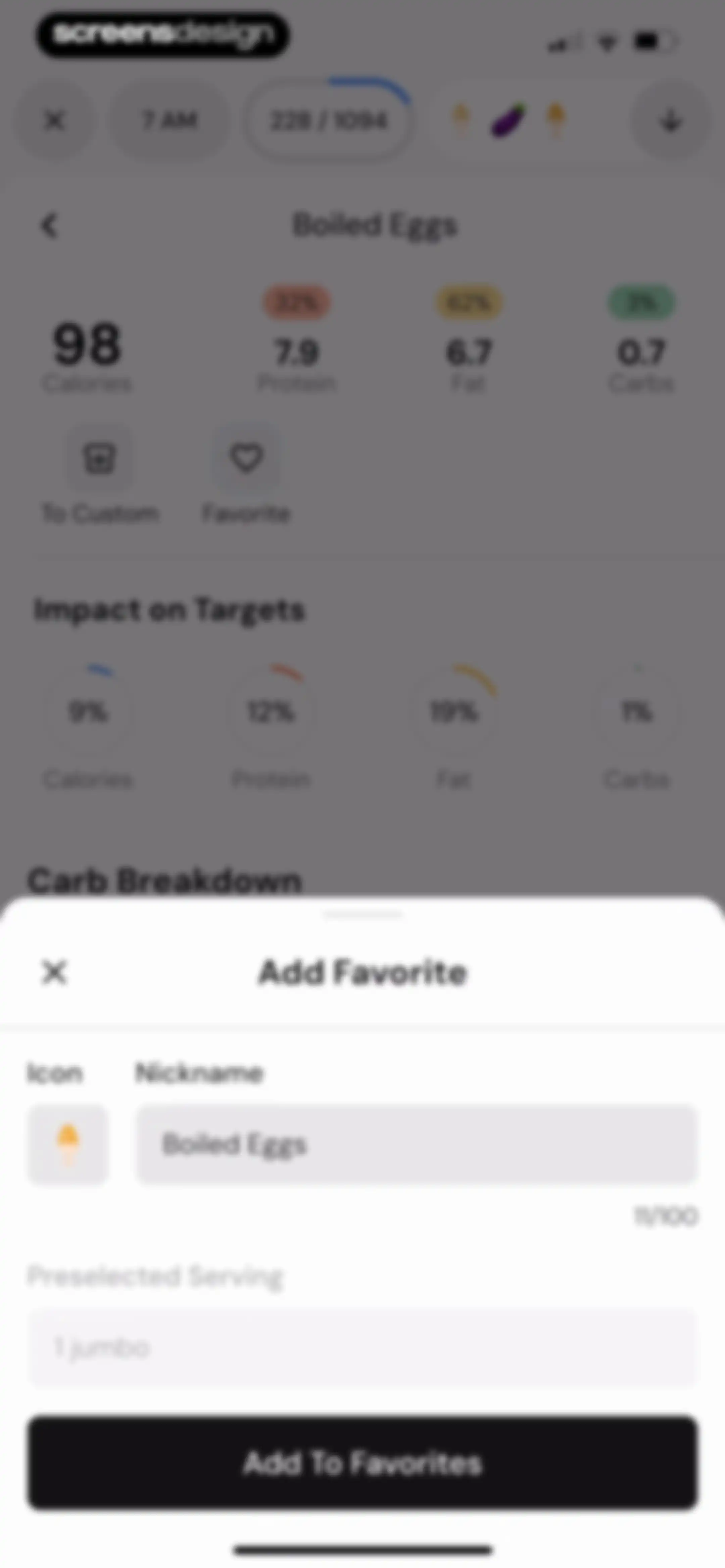 MacroFactor - Macro Tracker screen 173