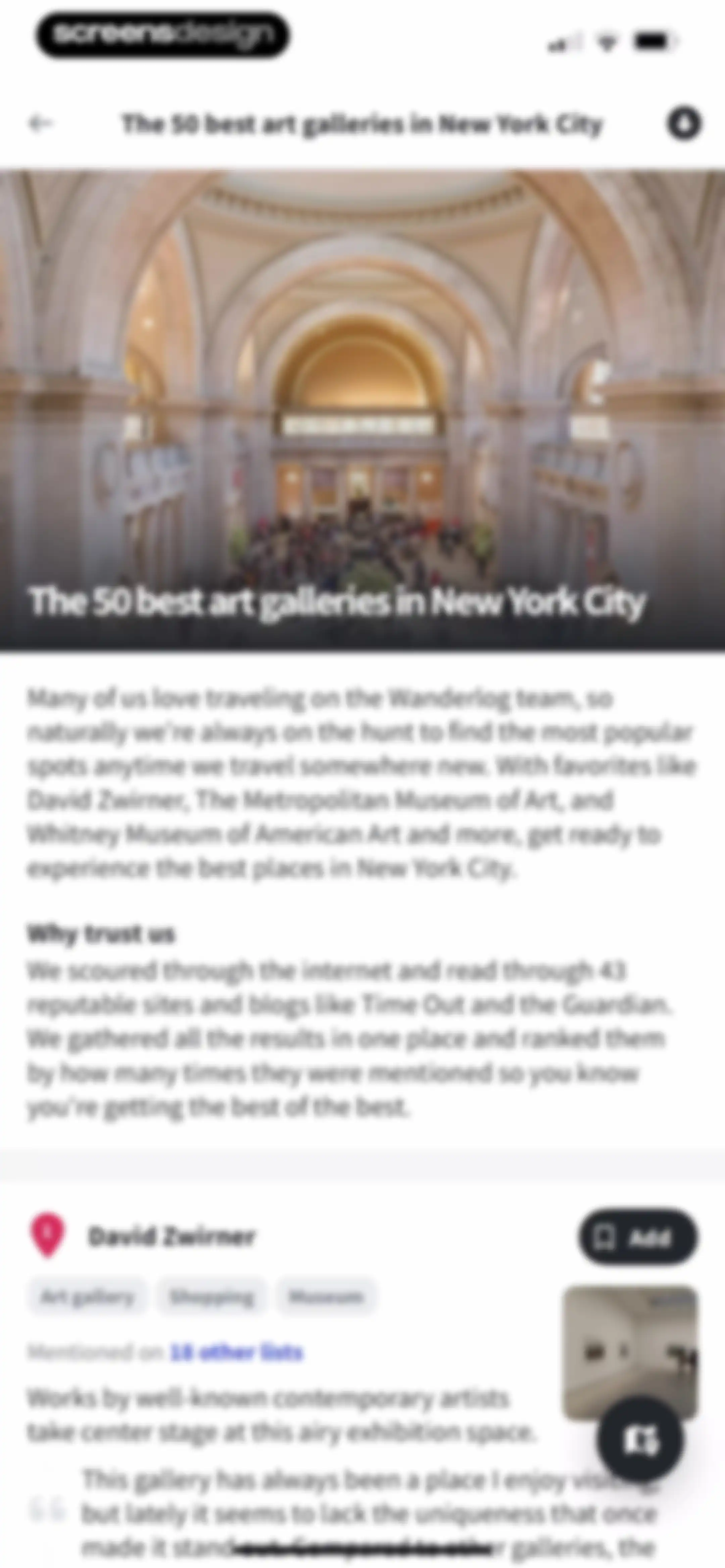 Wanderlog - Travel Planner screen 92