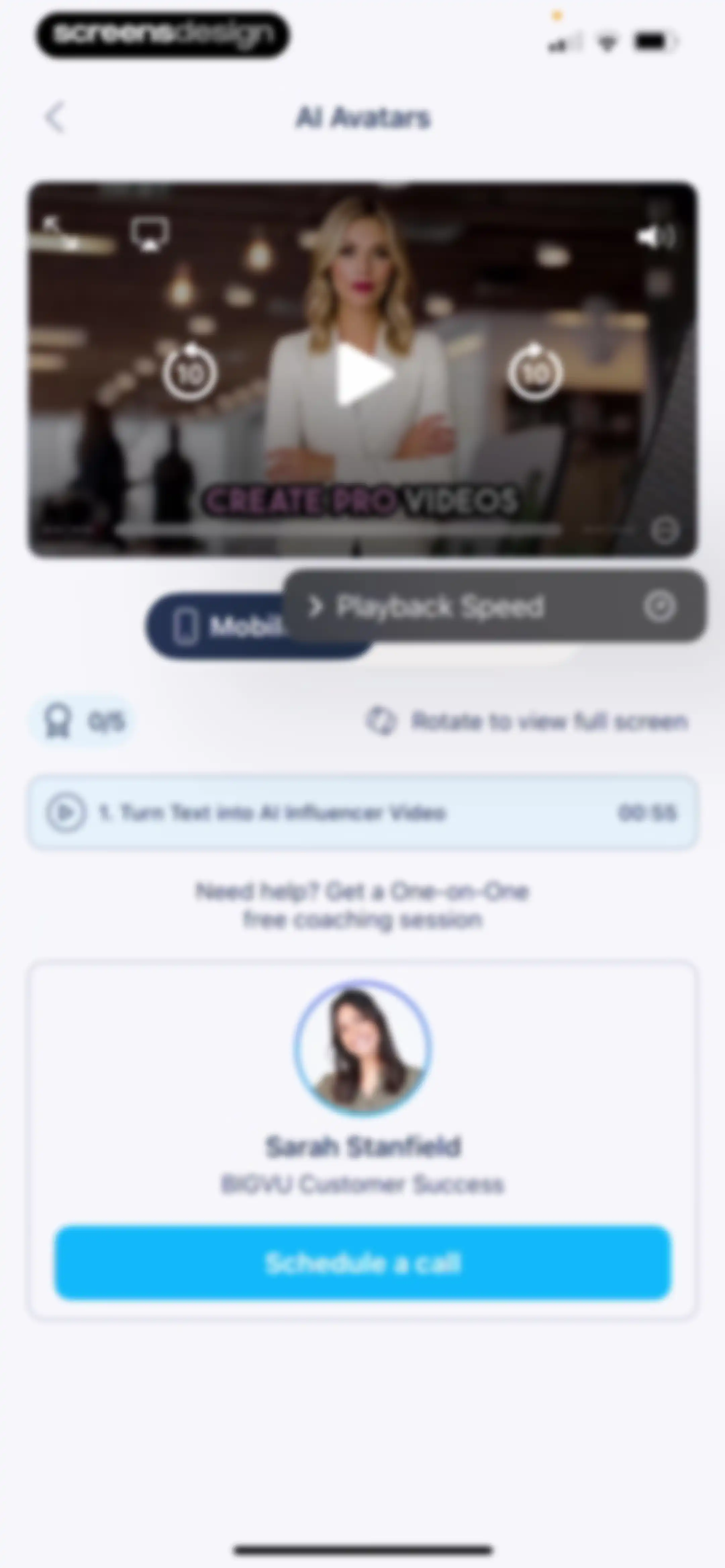 BIGVU Teleprompter Captions AI screen 107