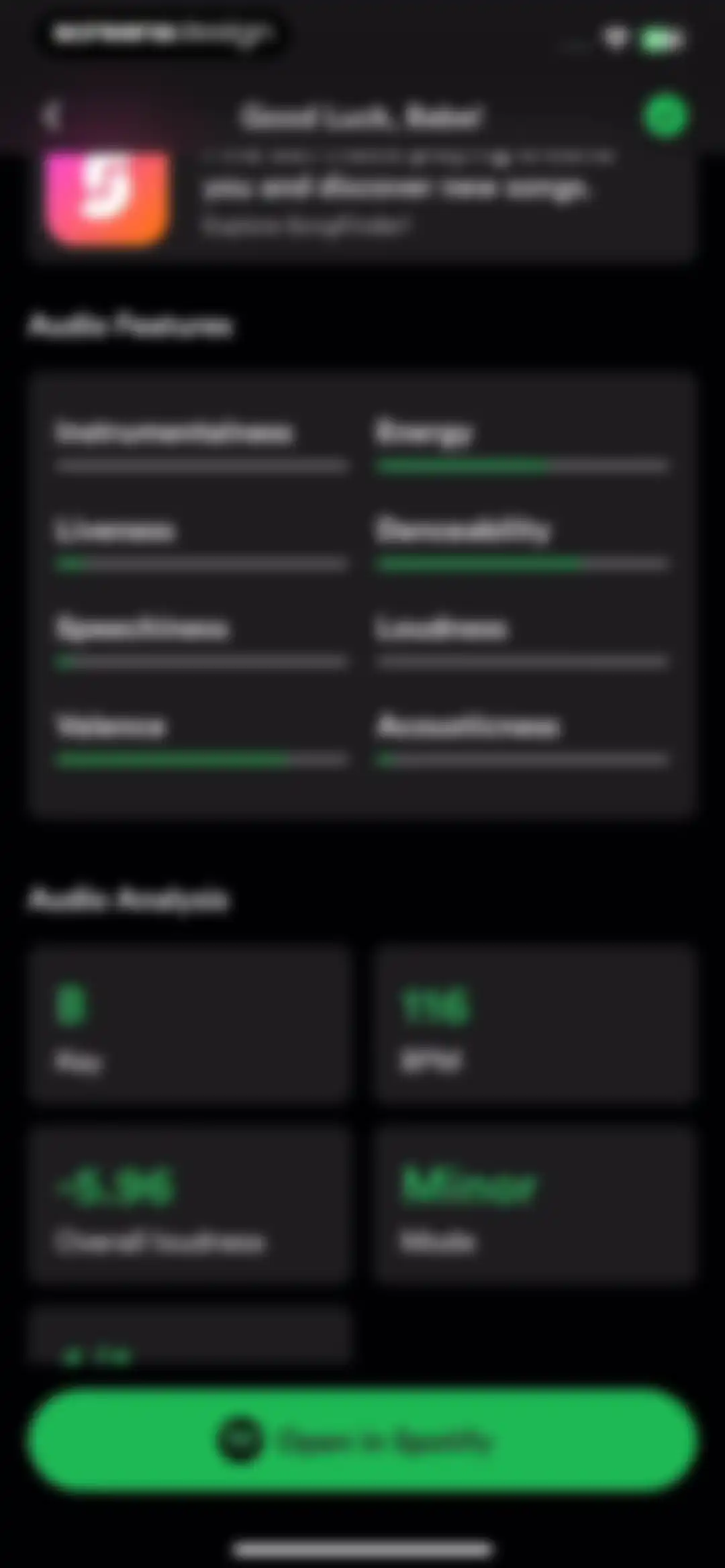 must.fm for Spotify Stats screen 23