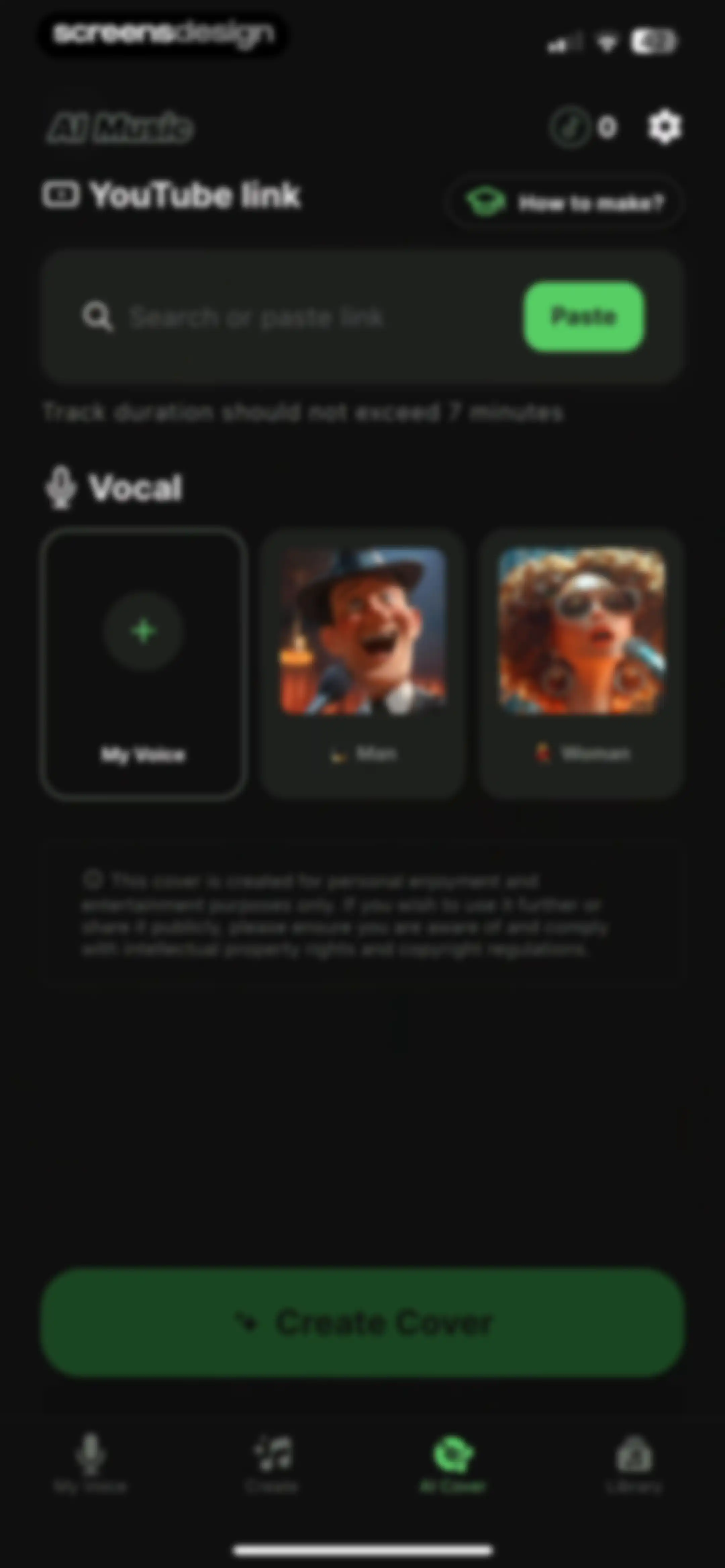 AI Music: Cover & Song Maker screen 11