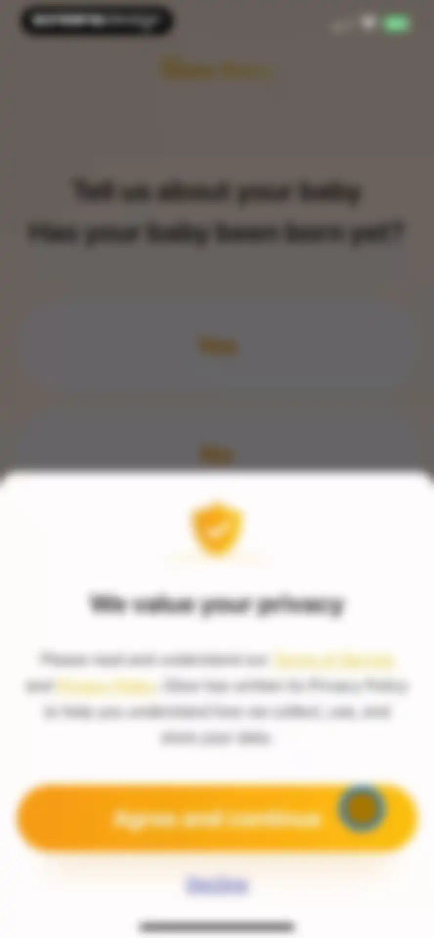 Glow Baby Tracker & Growth App screen 3