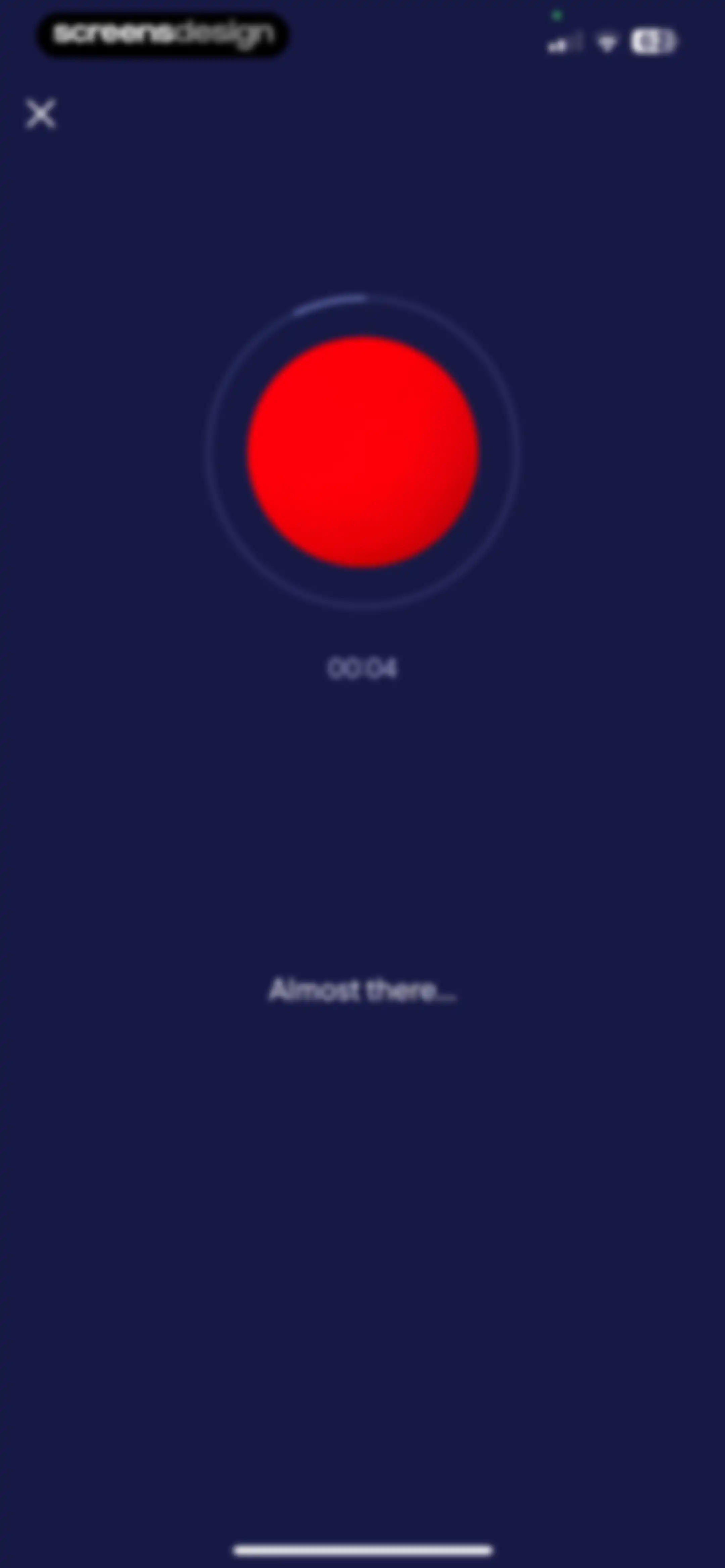 Visible: Pacing for illness screen 42