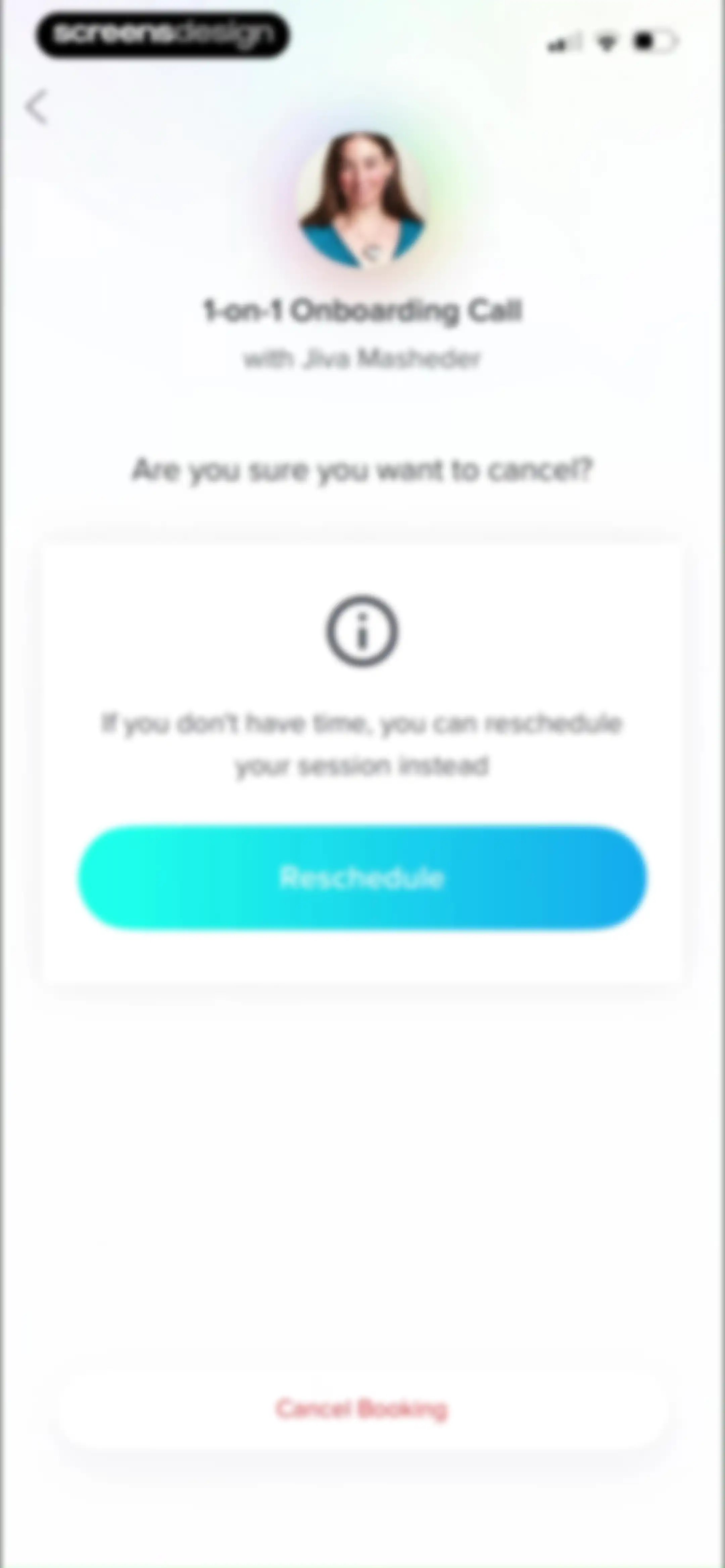 Aura: Meditation & Sleep, CBT screen 105