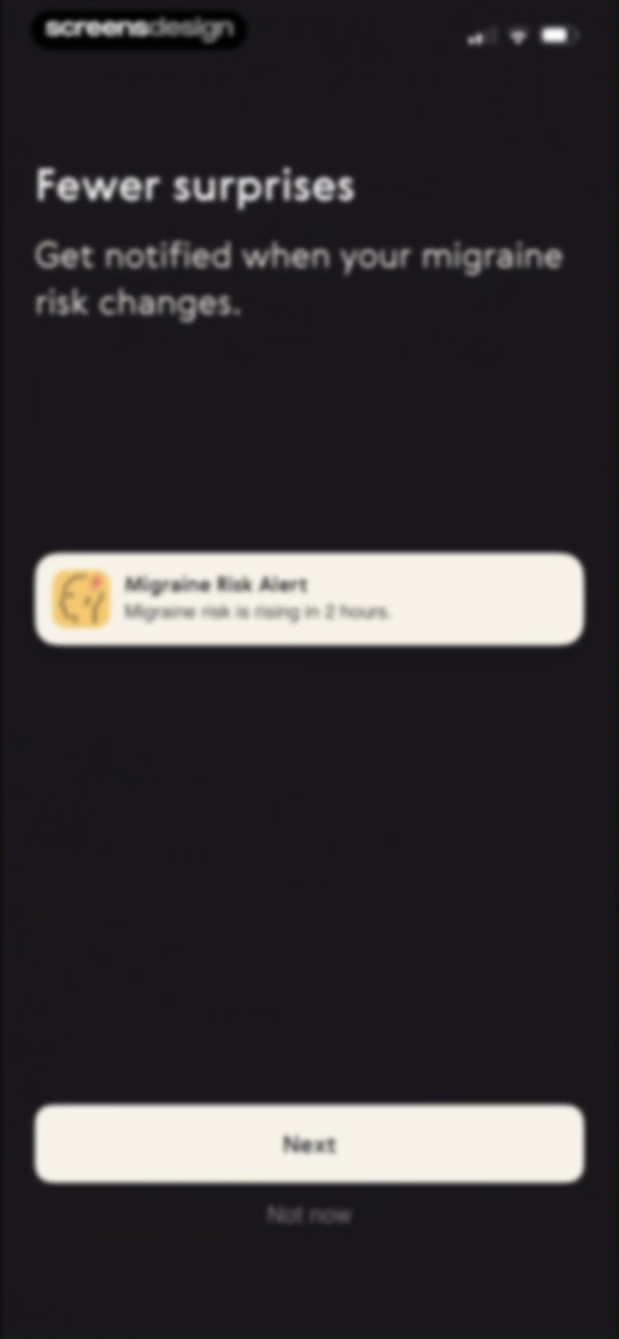 Relief - Migraine Tracker screen 24