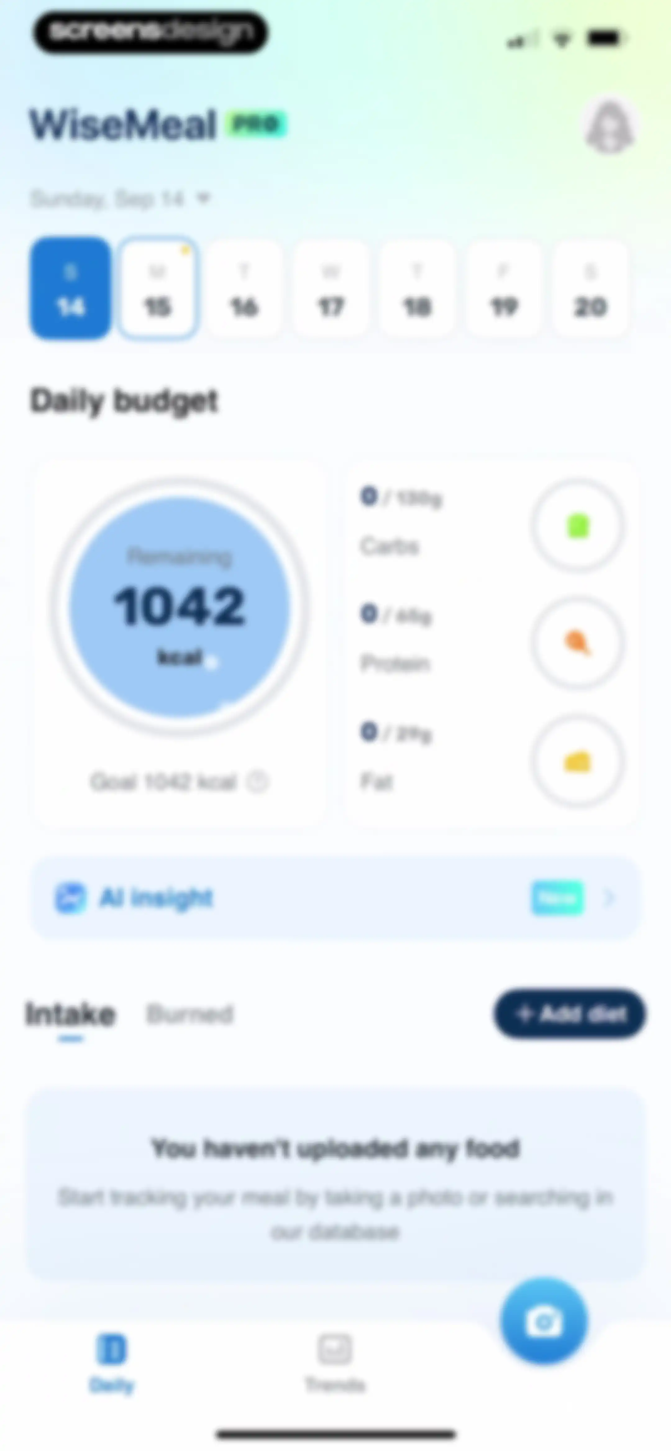 WiseMeal: Al Calorie Tracker screen 90