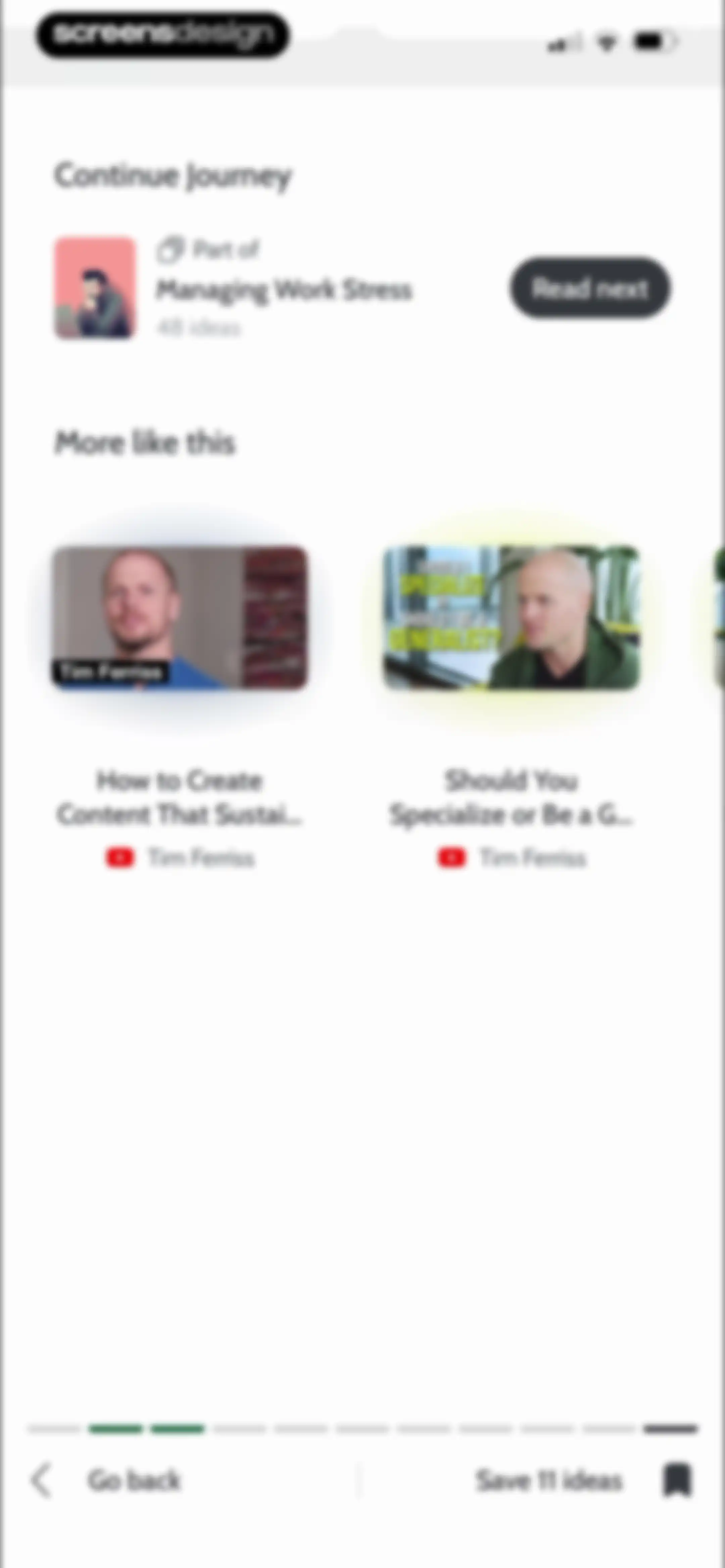 Deepstash: Smarter Every Day! screen 81