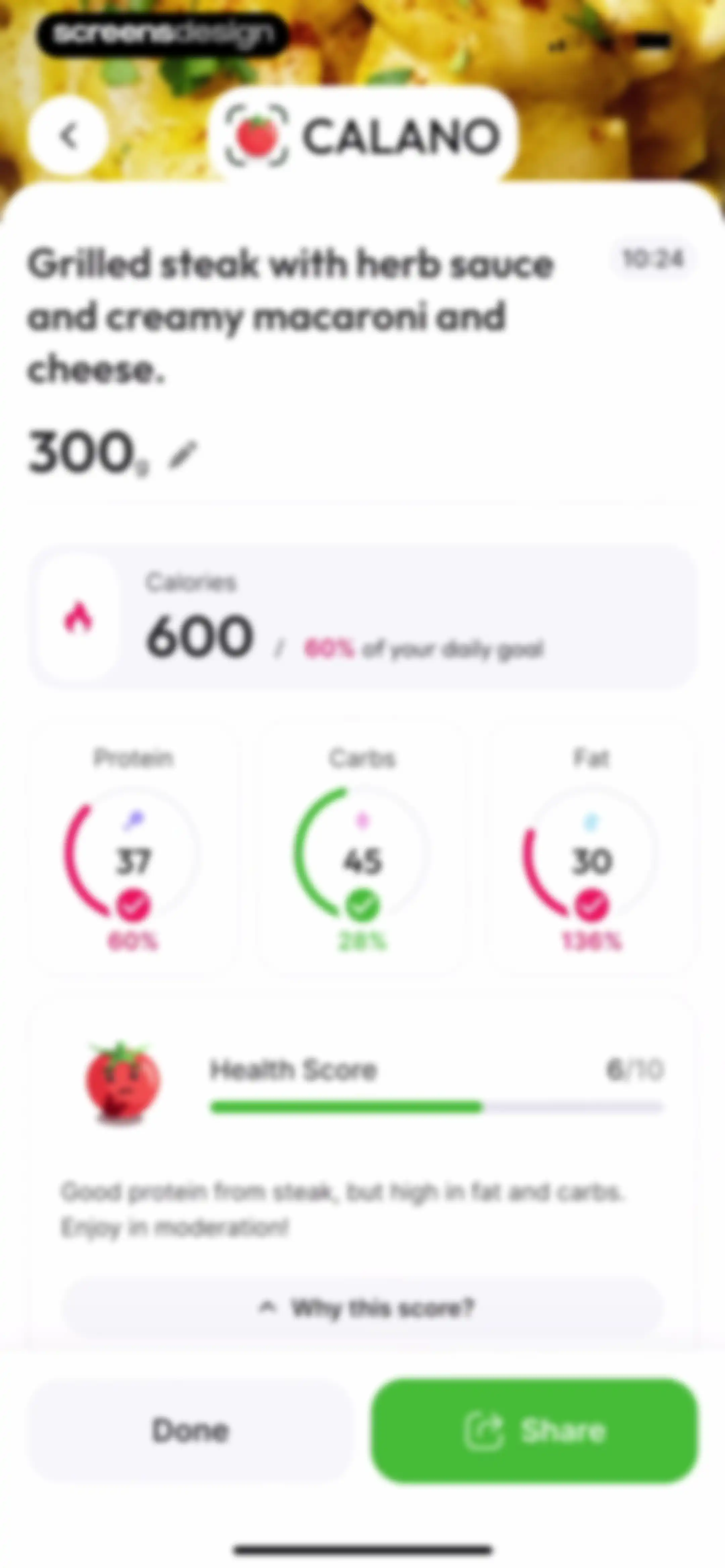 CALANO — Calorie Tracker screen 54