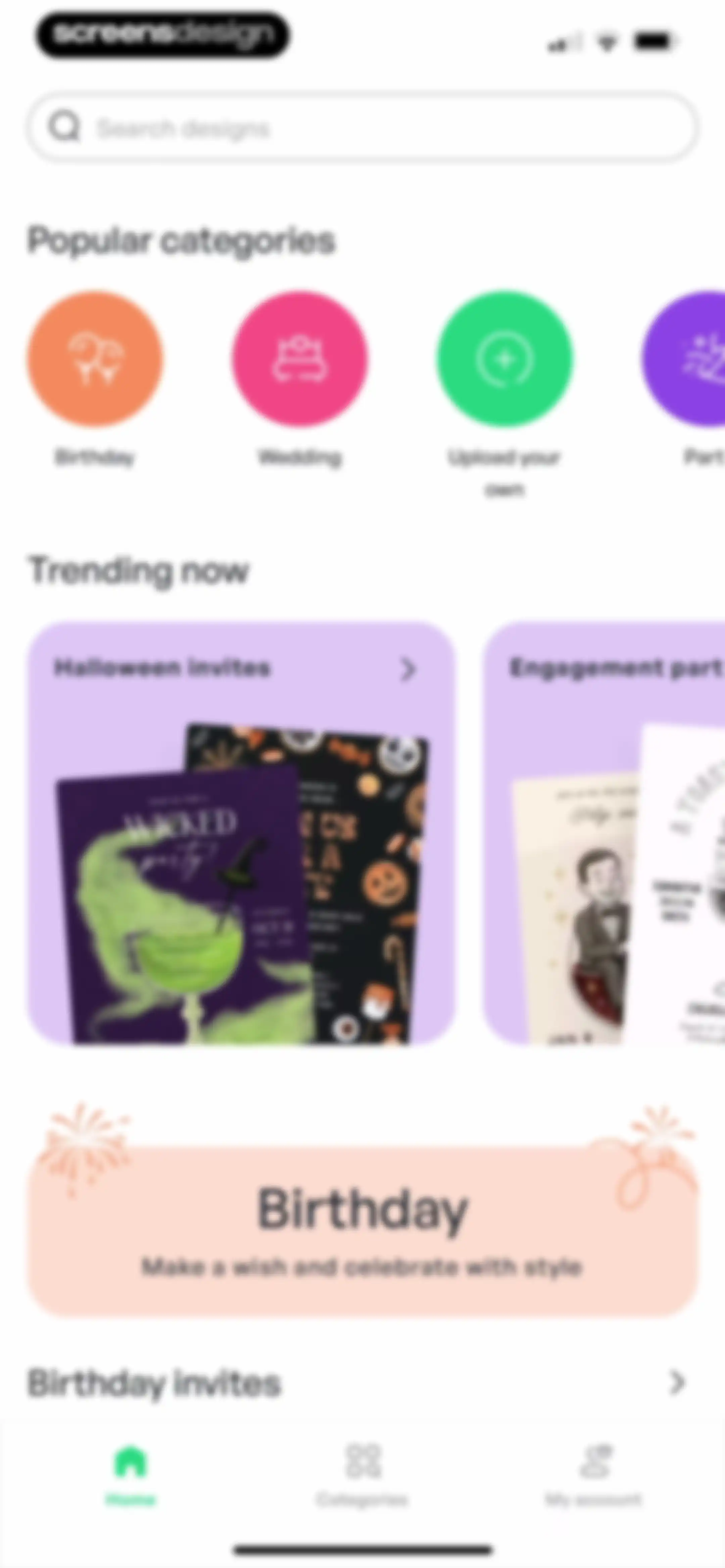 Invitation Maker: Cards & RSVP screen 53