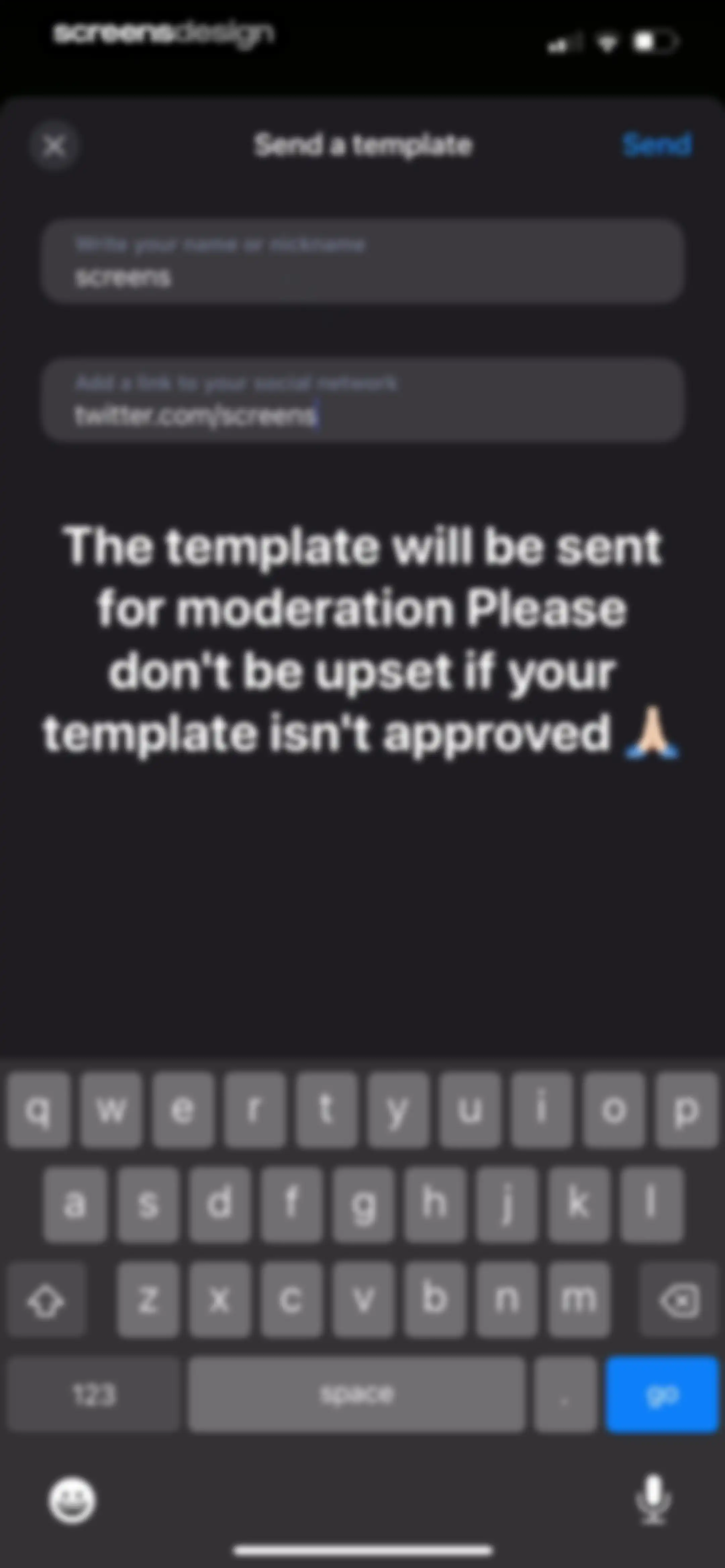 Leto: Font for Instagram Story screen 144