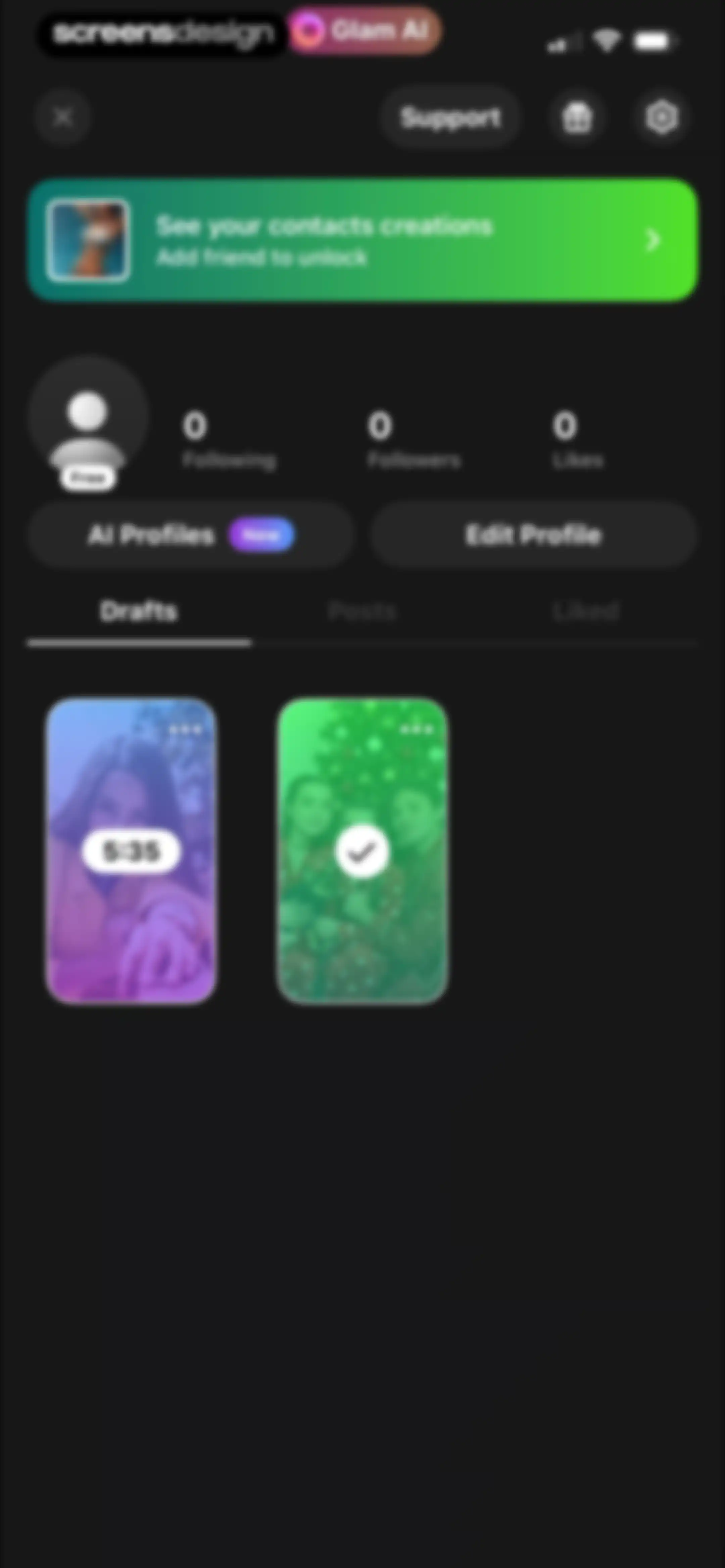 Glam AI: Video & Photo Editor screen 74