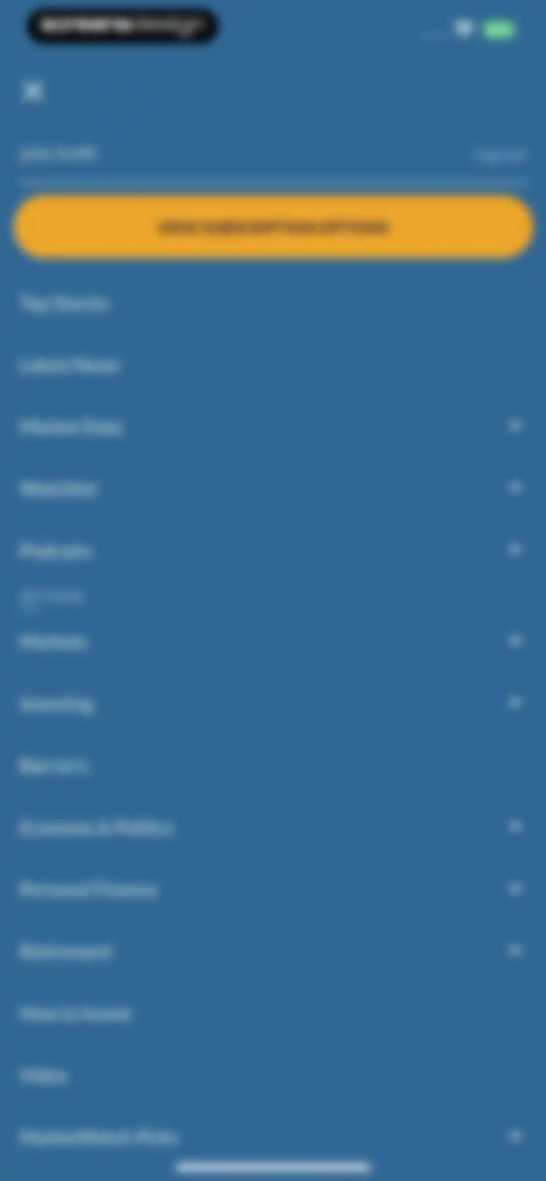 MarketWatch - News & Data screen 37
