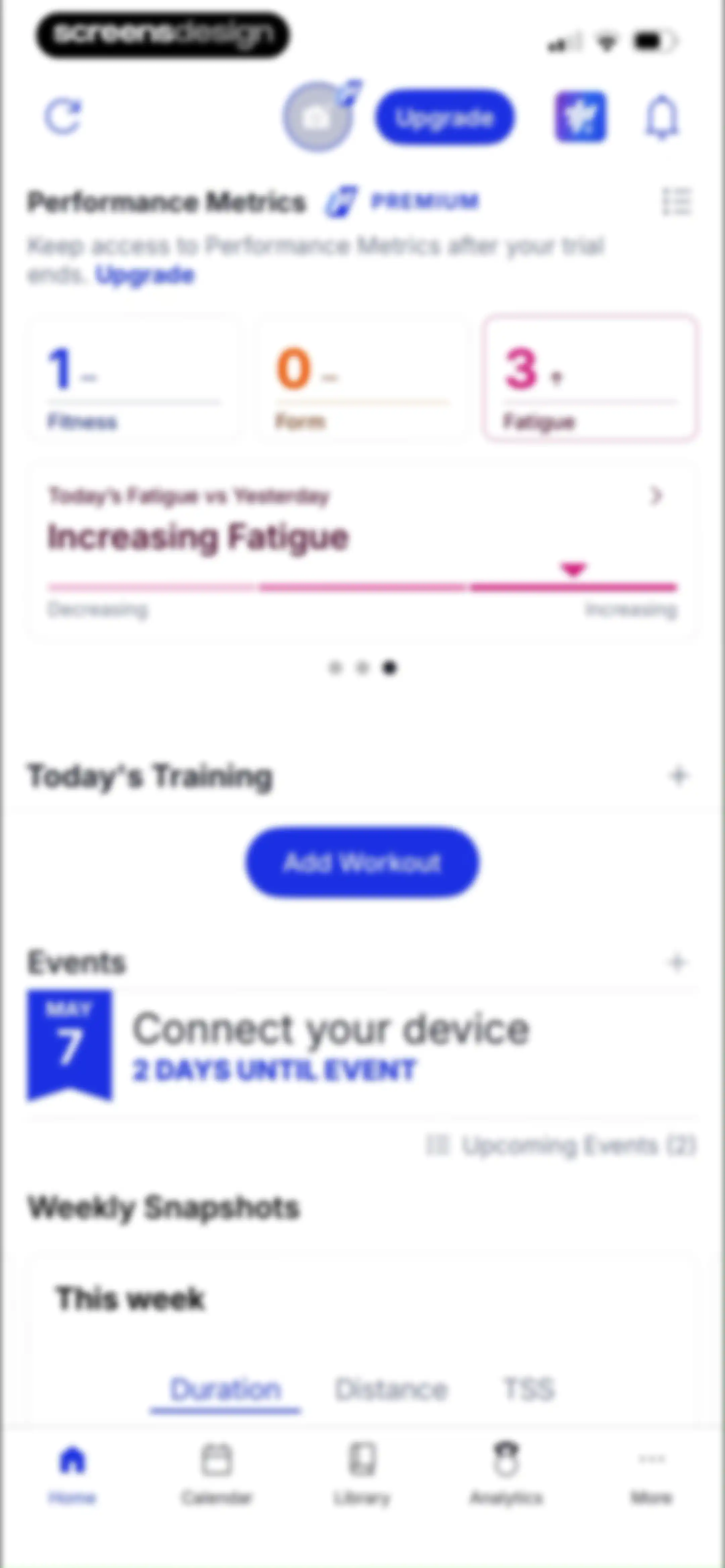 TrainingPeaks: Plan Train Lift screen 20