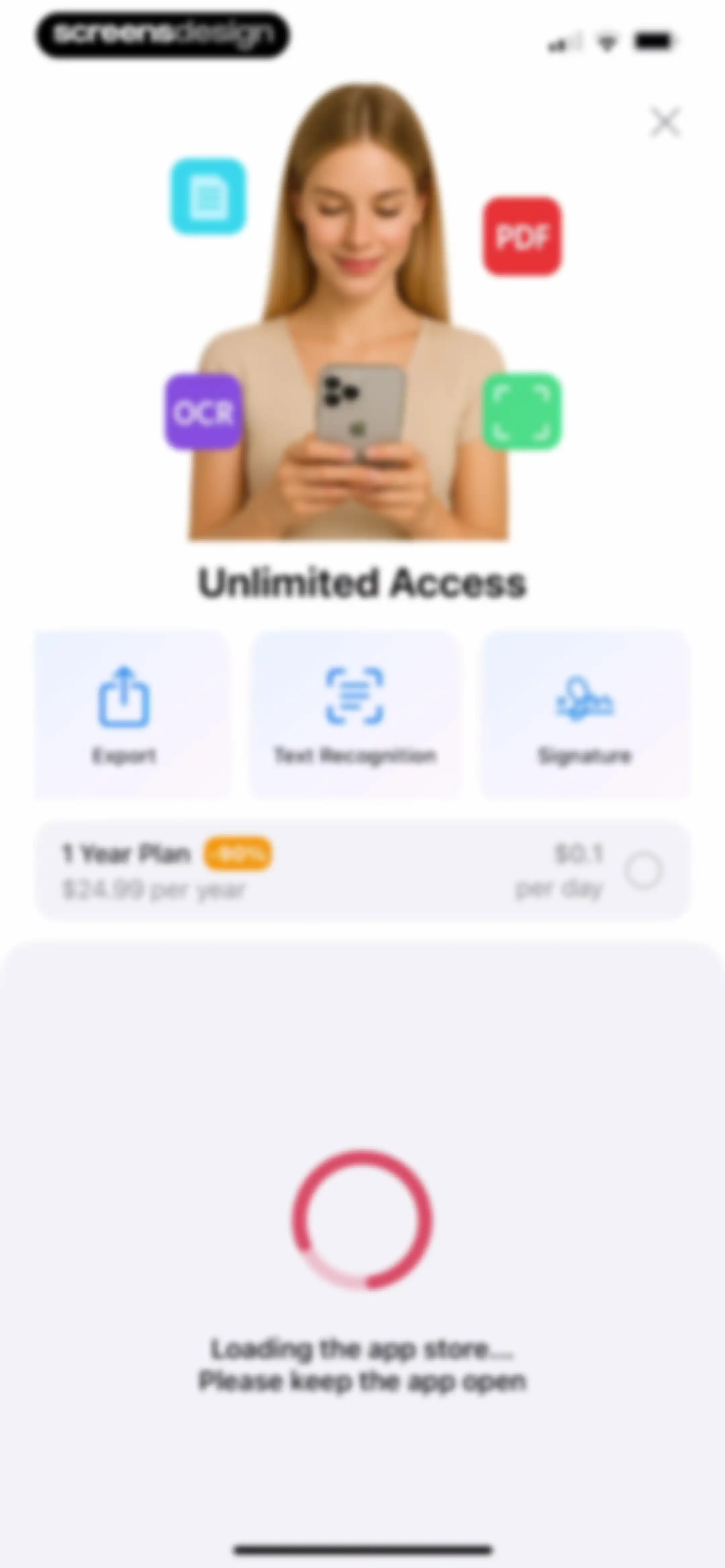 PDF Scanner・Scan Documents App screen 5