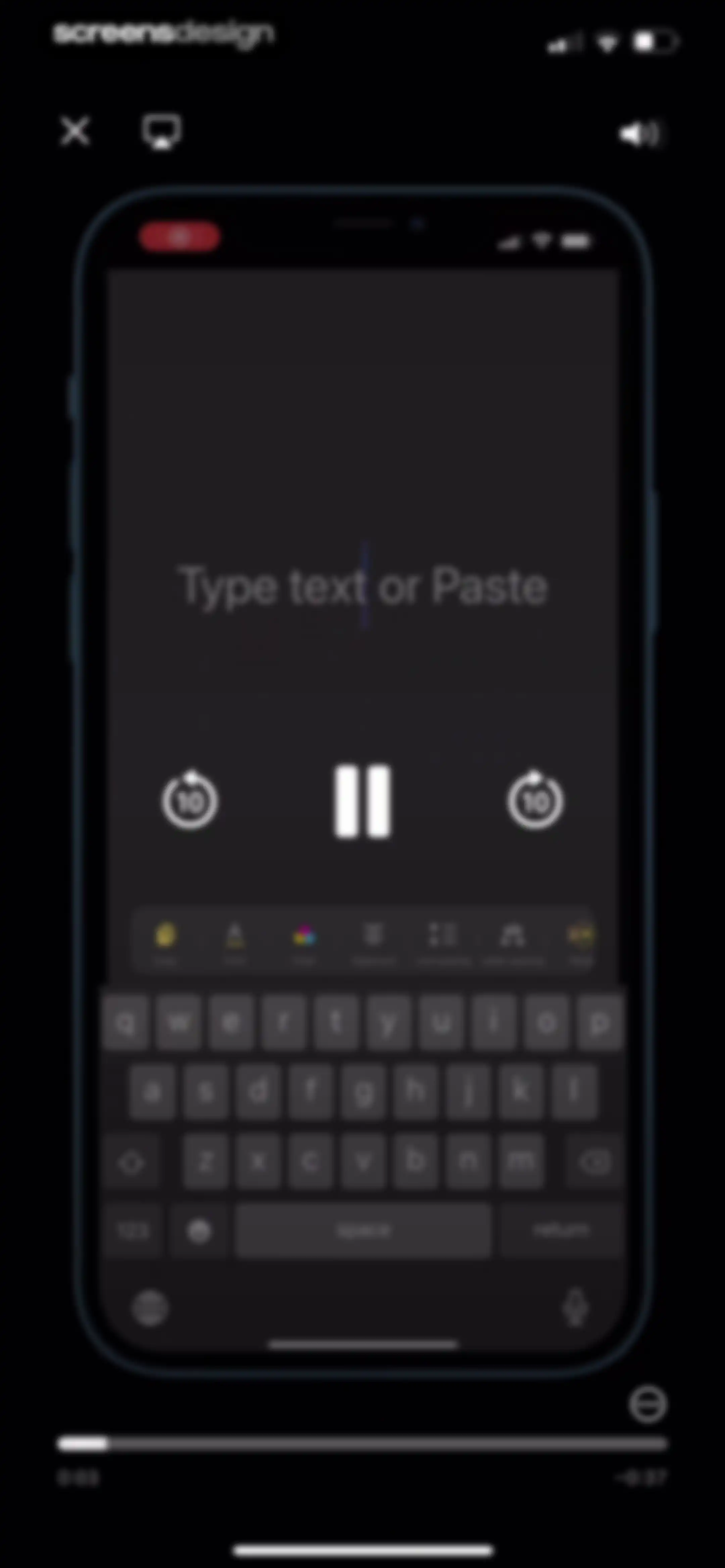 Leto: Font for Instagram Story screen 161