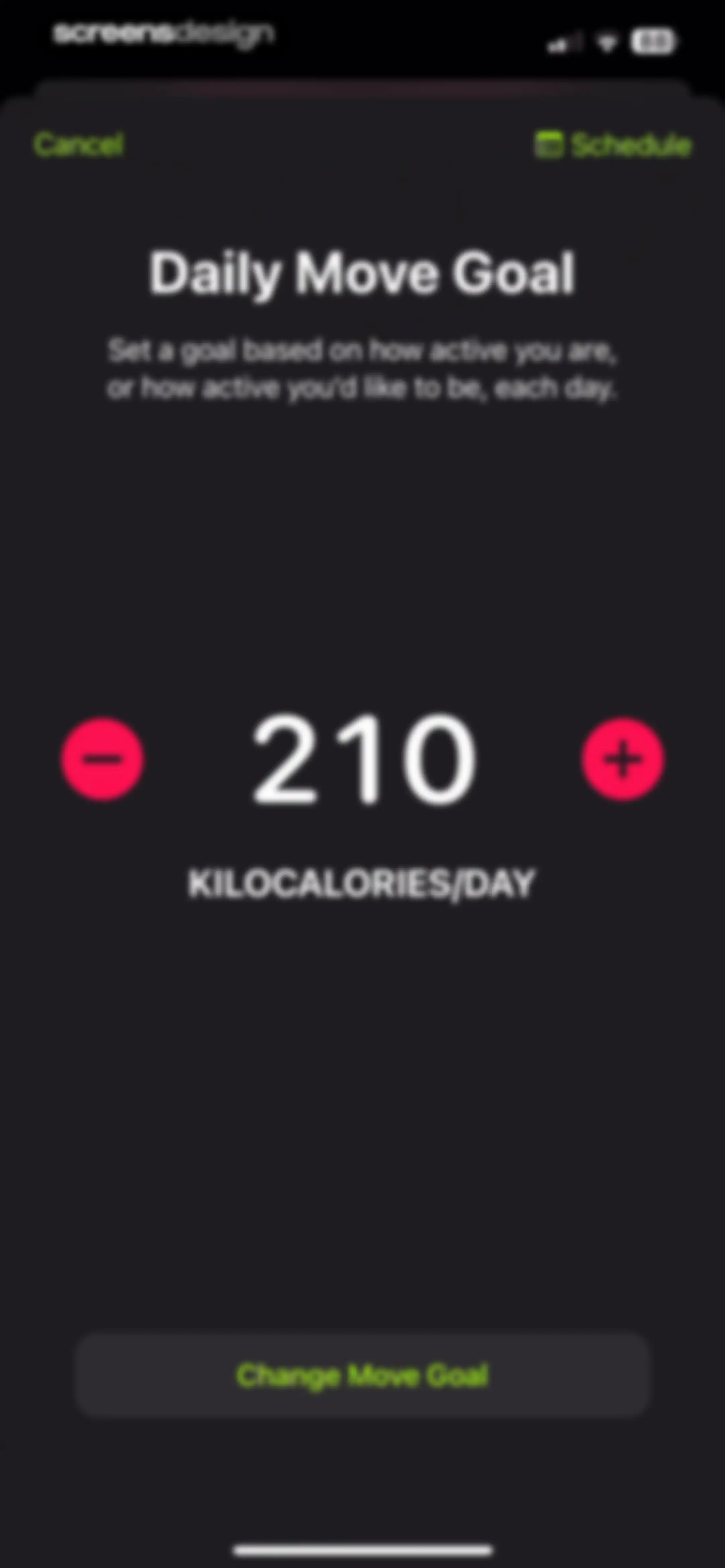 Apple Fitness screen 24