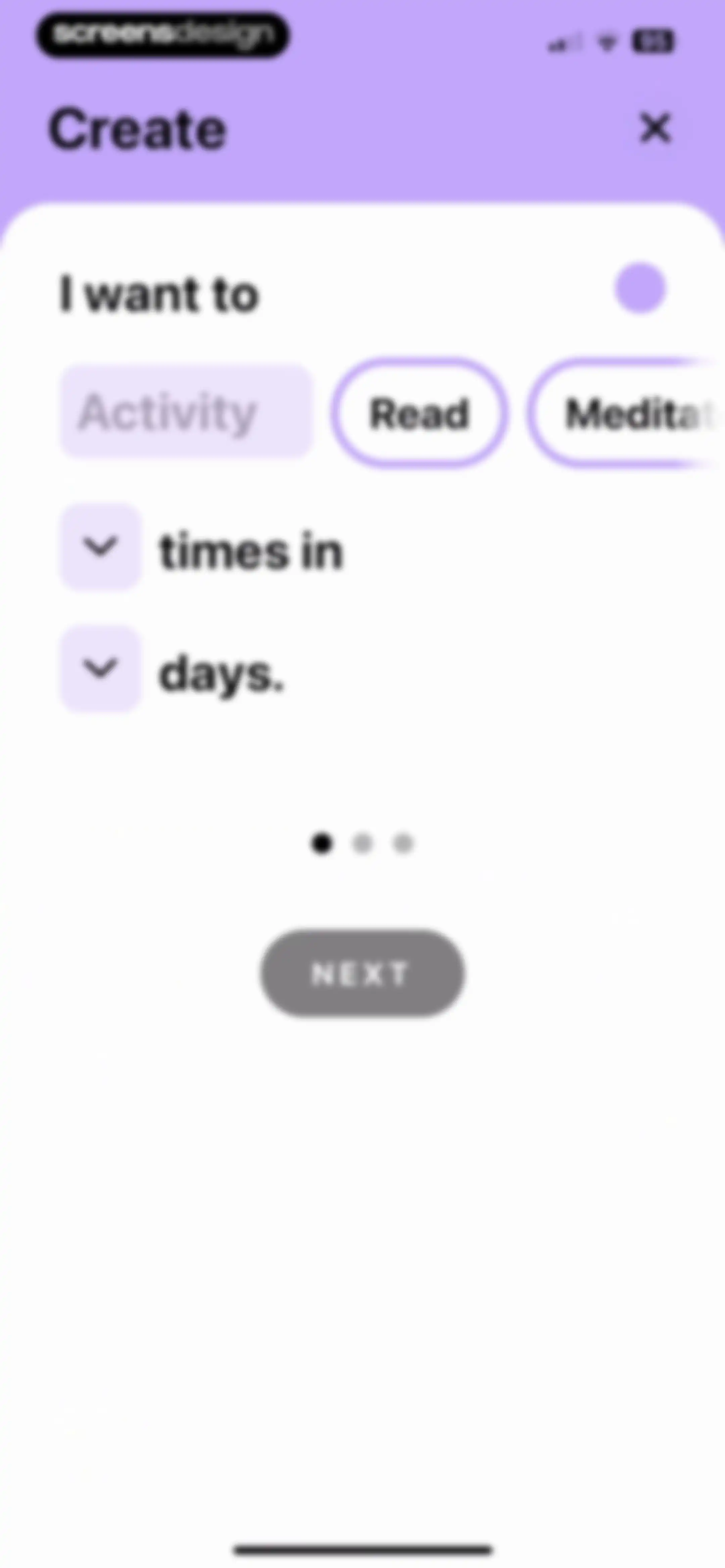 Onrise: Habit Tracker & Focus screen 3