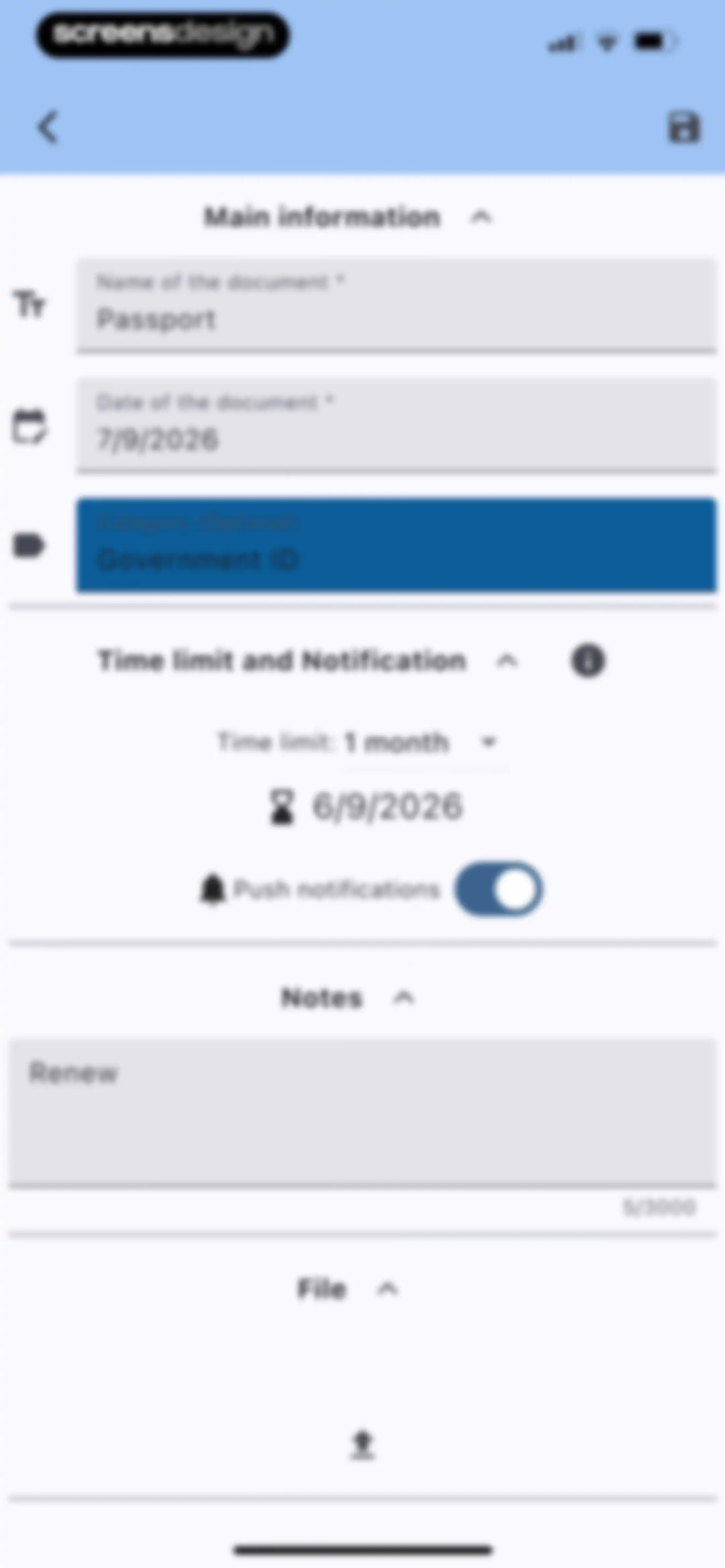 ExpiNotif: Expiration dates screen 15