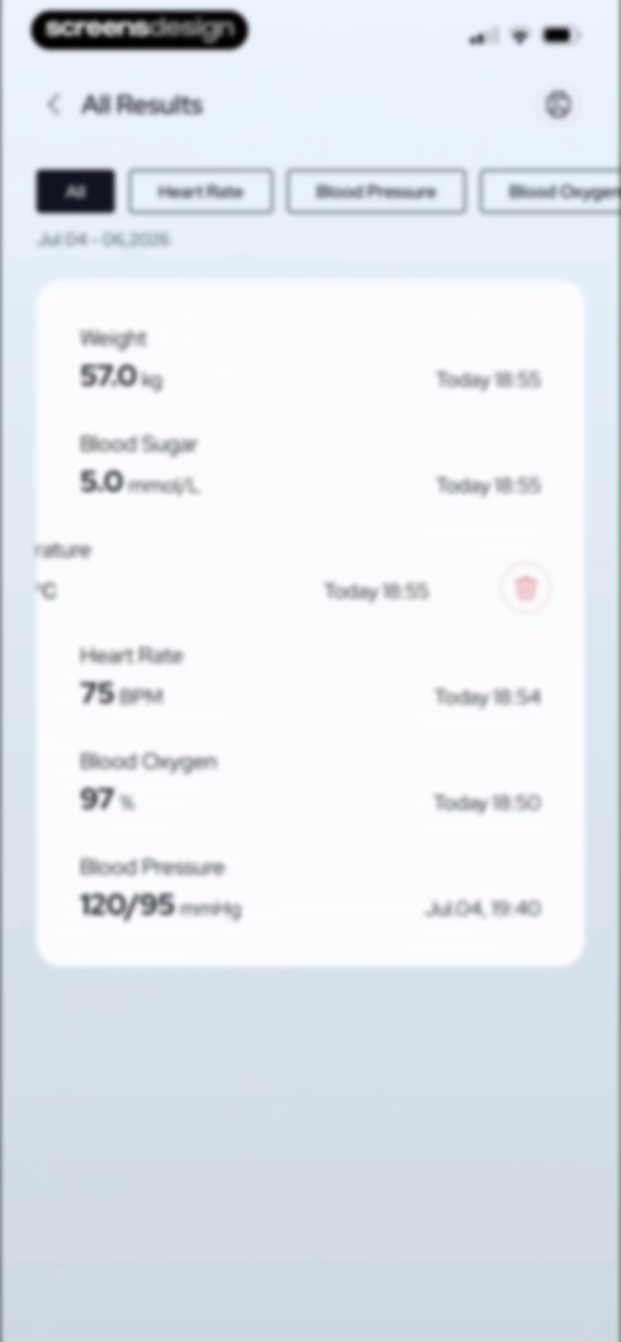 Health Planner & Tracker screen 41