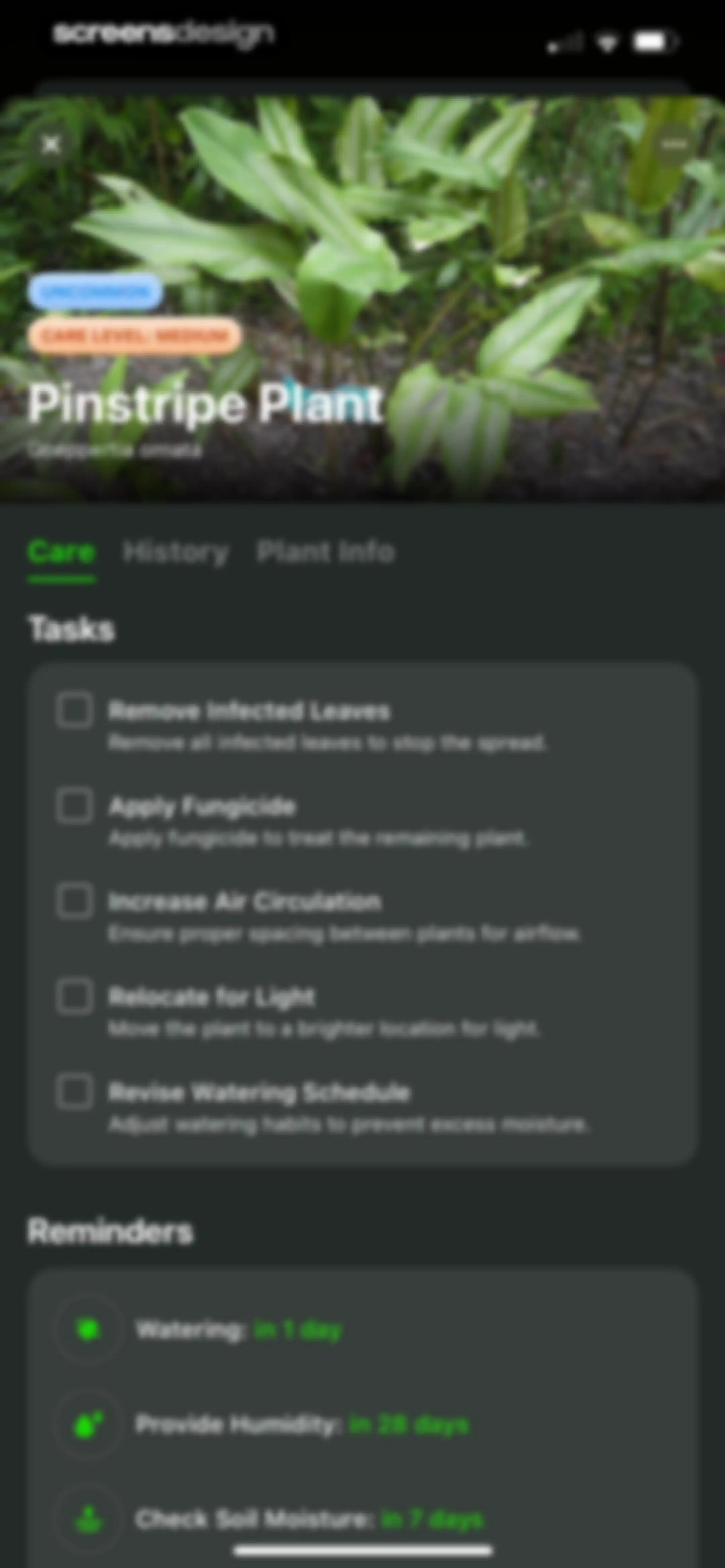 Plant Identifier & Care App screen 57
