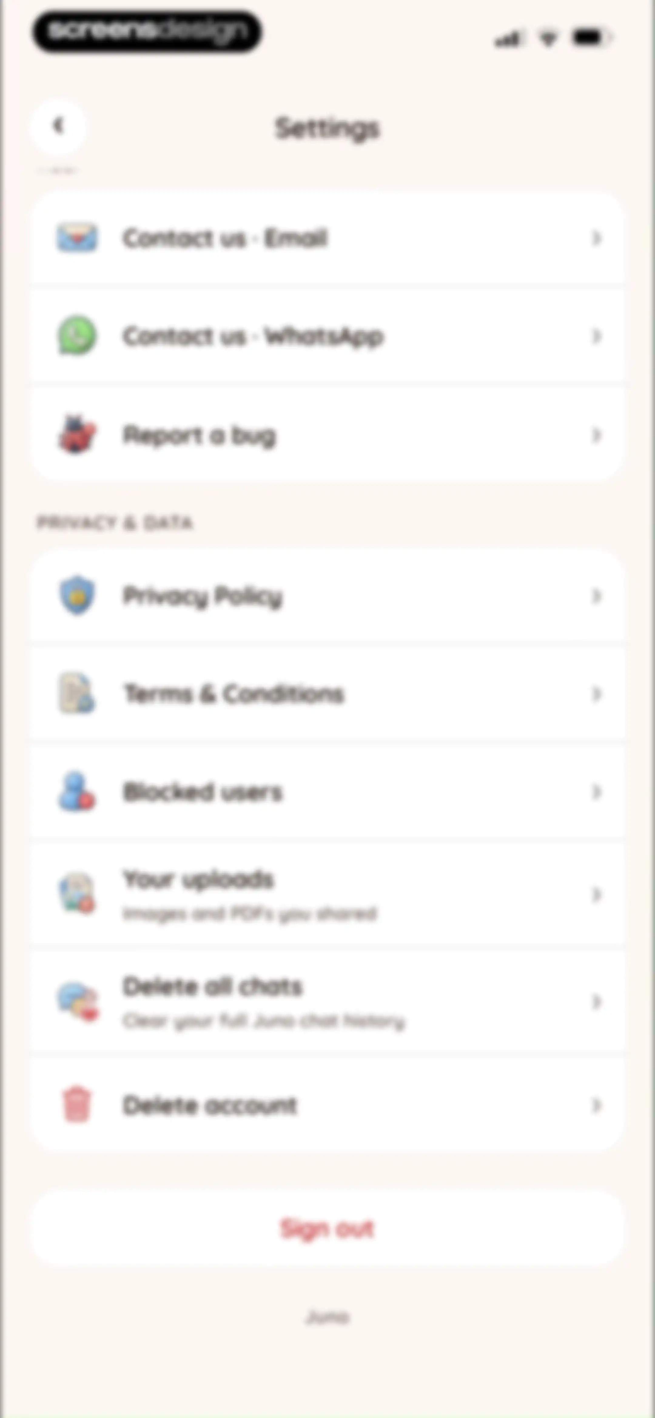 Juno: Chronic Illness Support screen 249