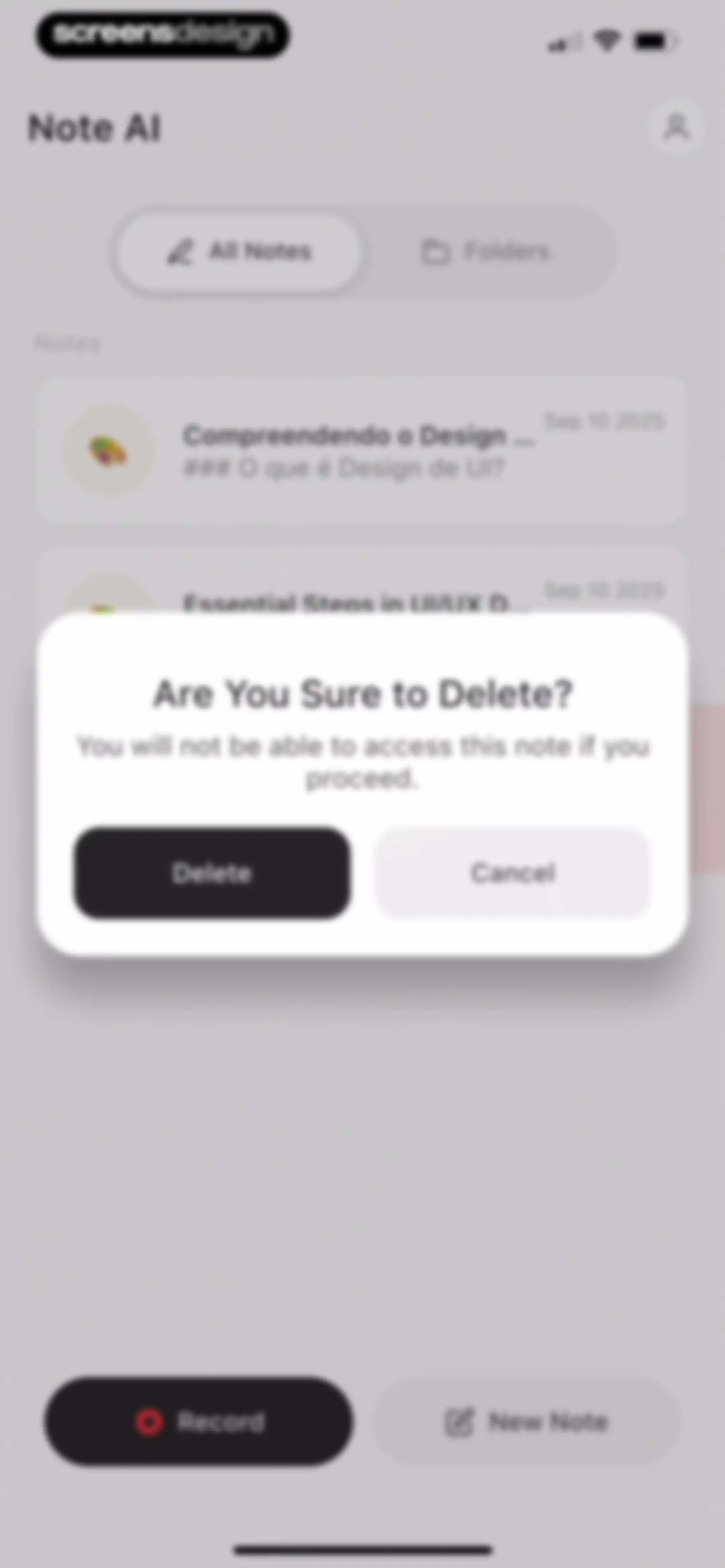 Note AI: Smart Note Taker screen 56