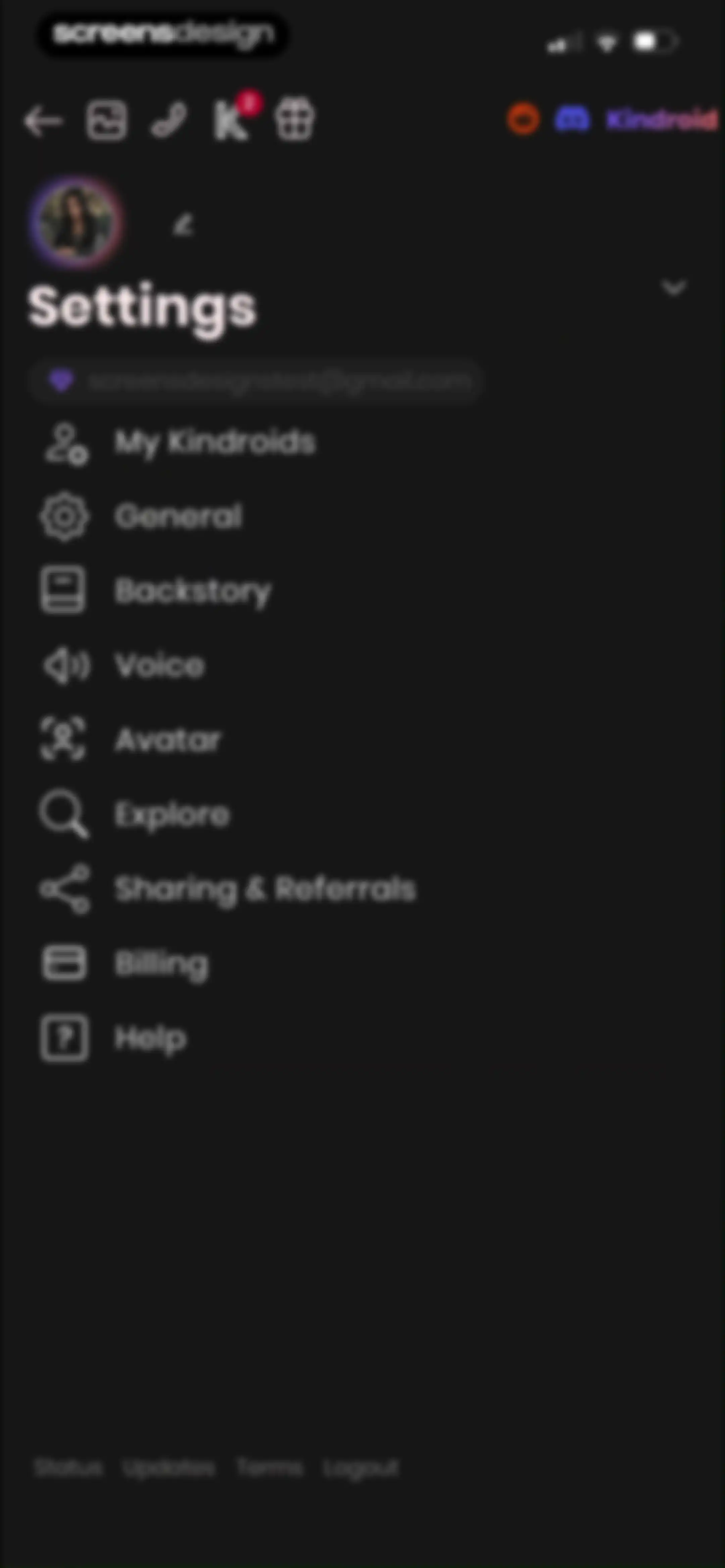 Kindroid: Your Personal AI screen 103