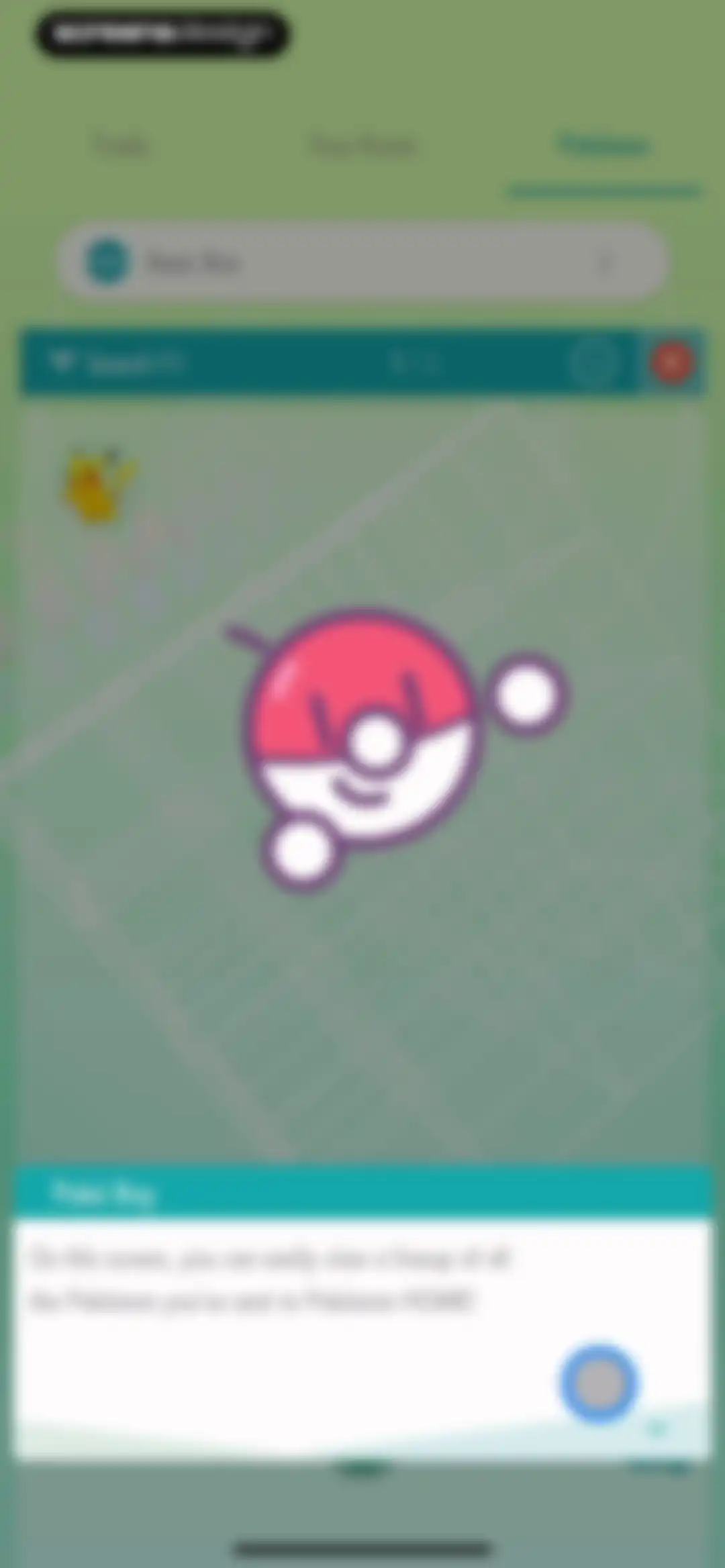 Pokémon HOME screen 62