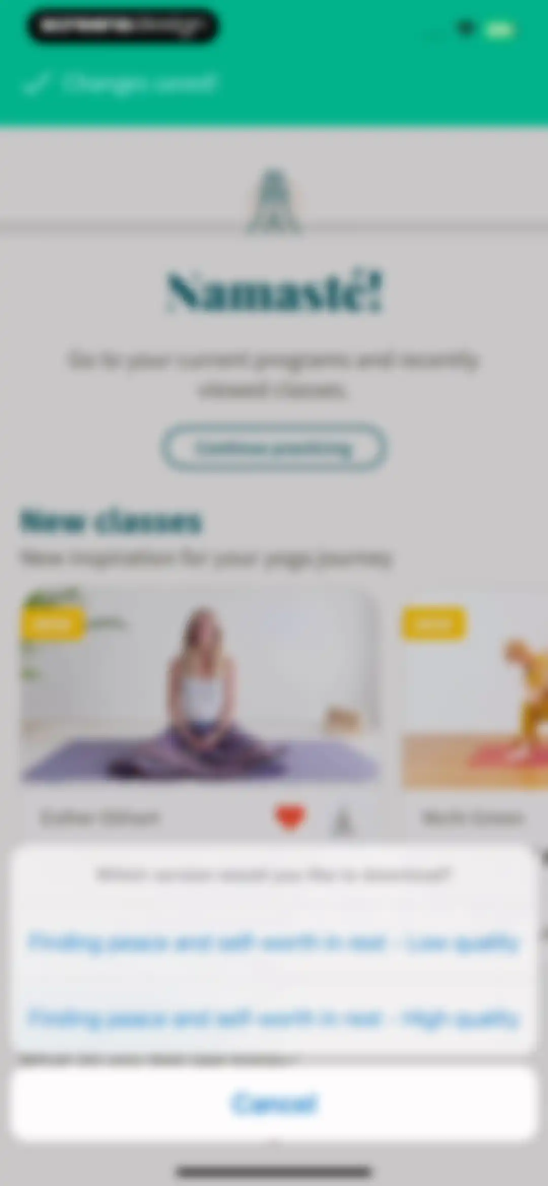 YogaEasy: Online Yoga Studio screen 22