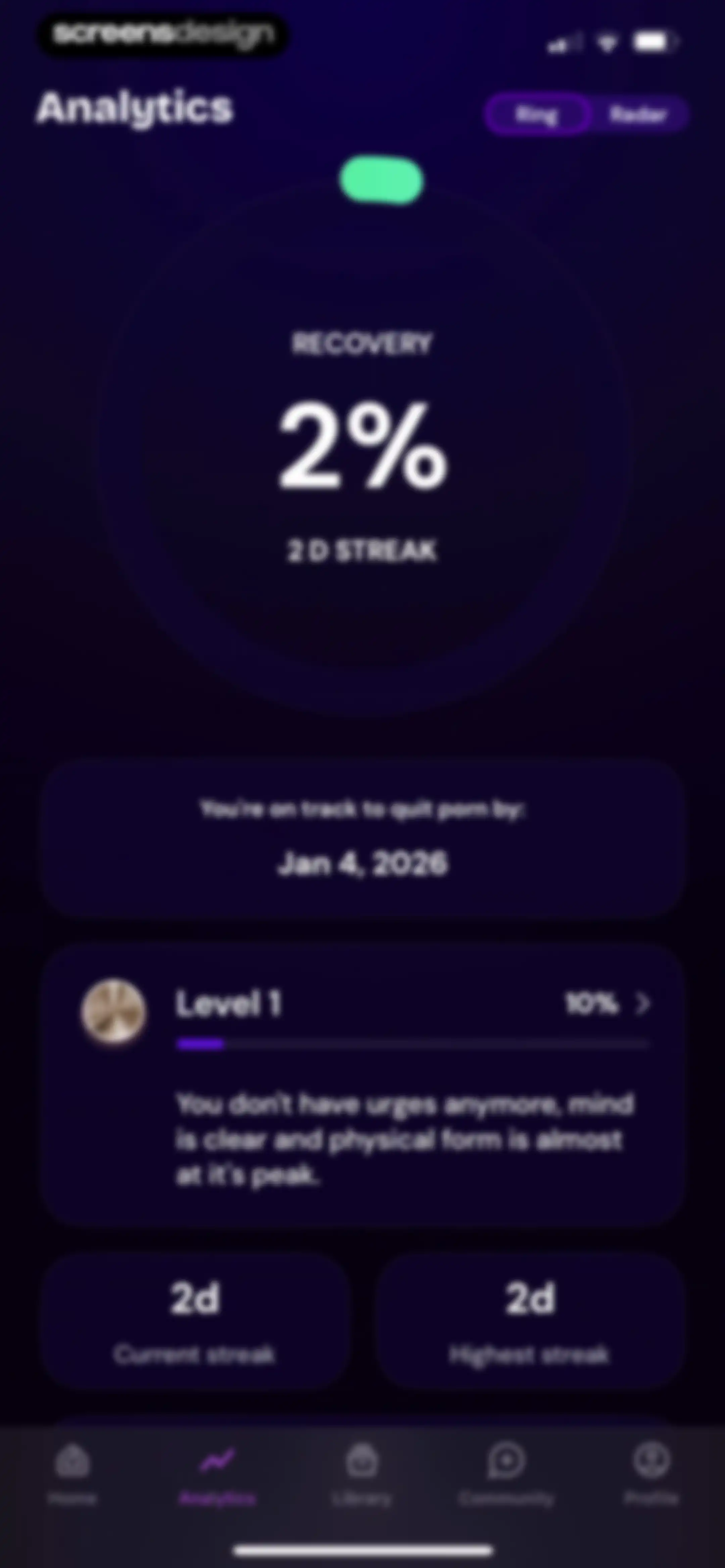 QUITTR - Break Free Now screen 123