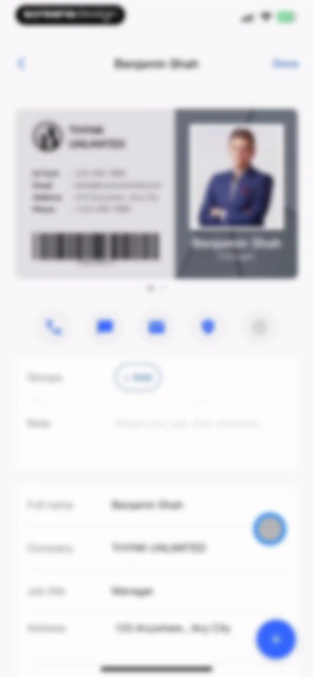 Covve - Business Card Scanner screen 17
