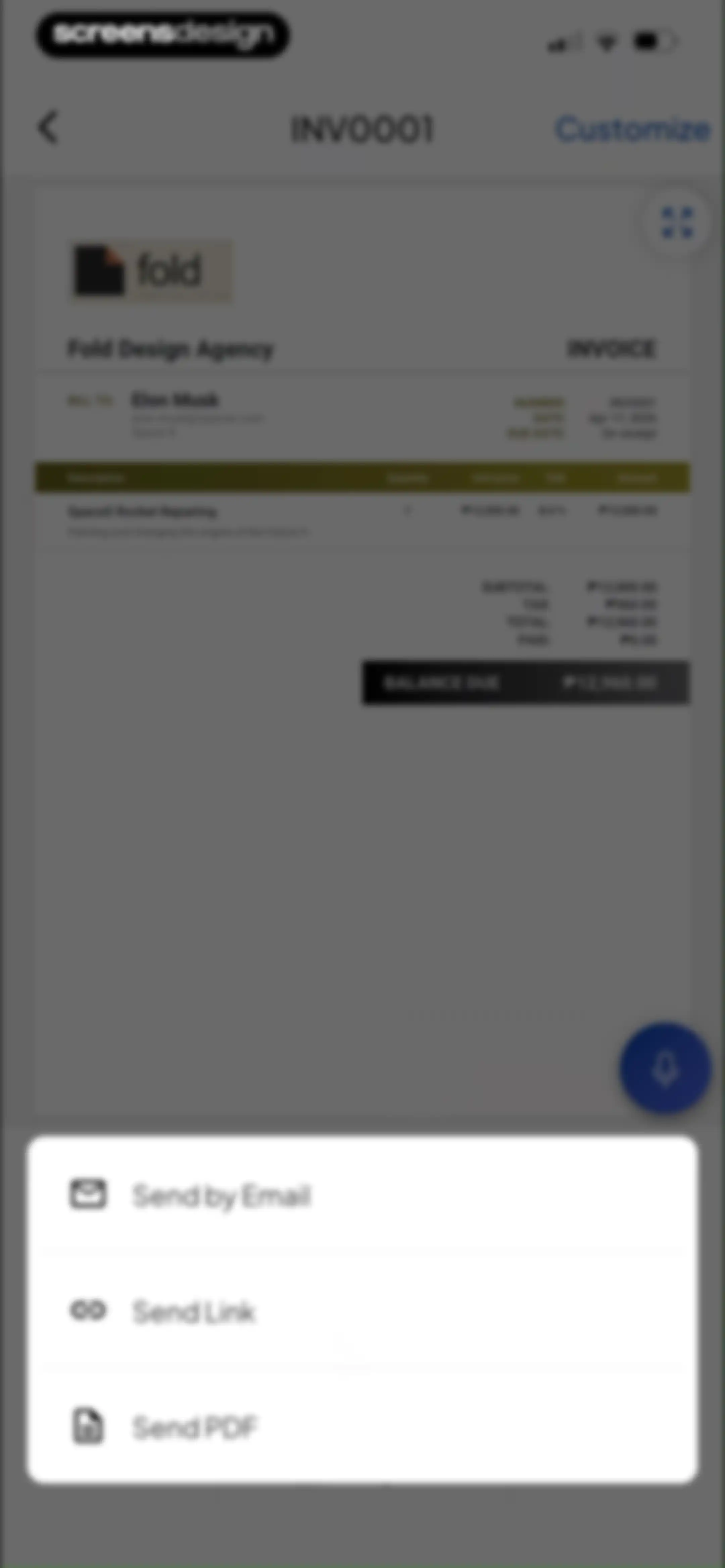 Invoice Maker - Invoice Fly screen 37