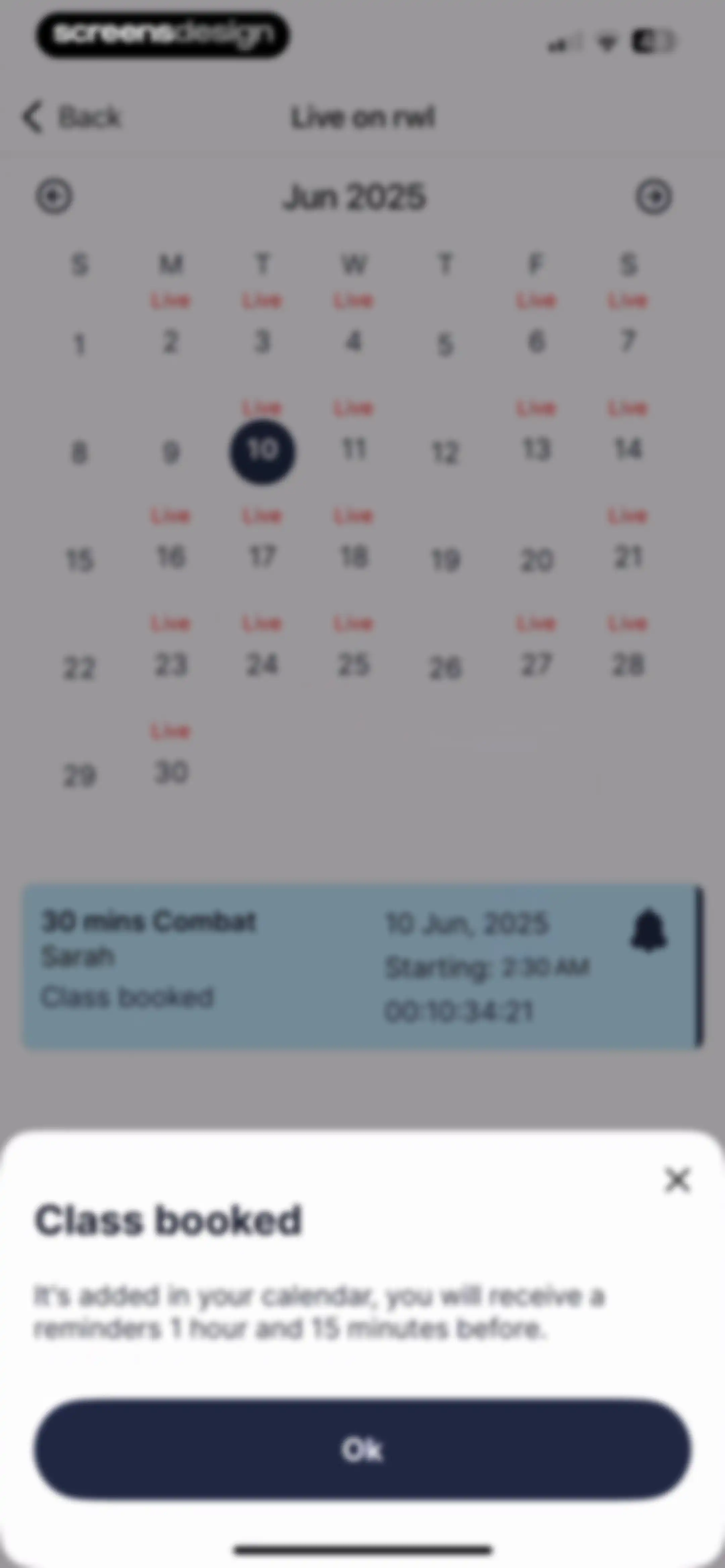 Results Wellness Lifestyle screen 128