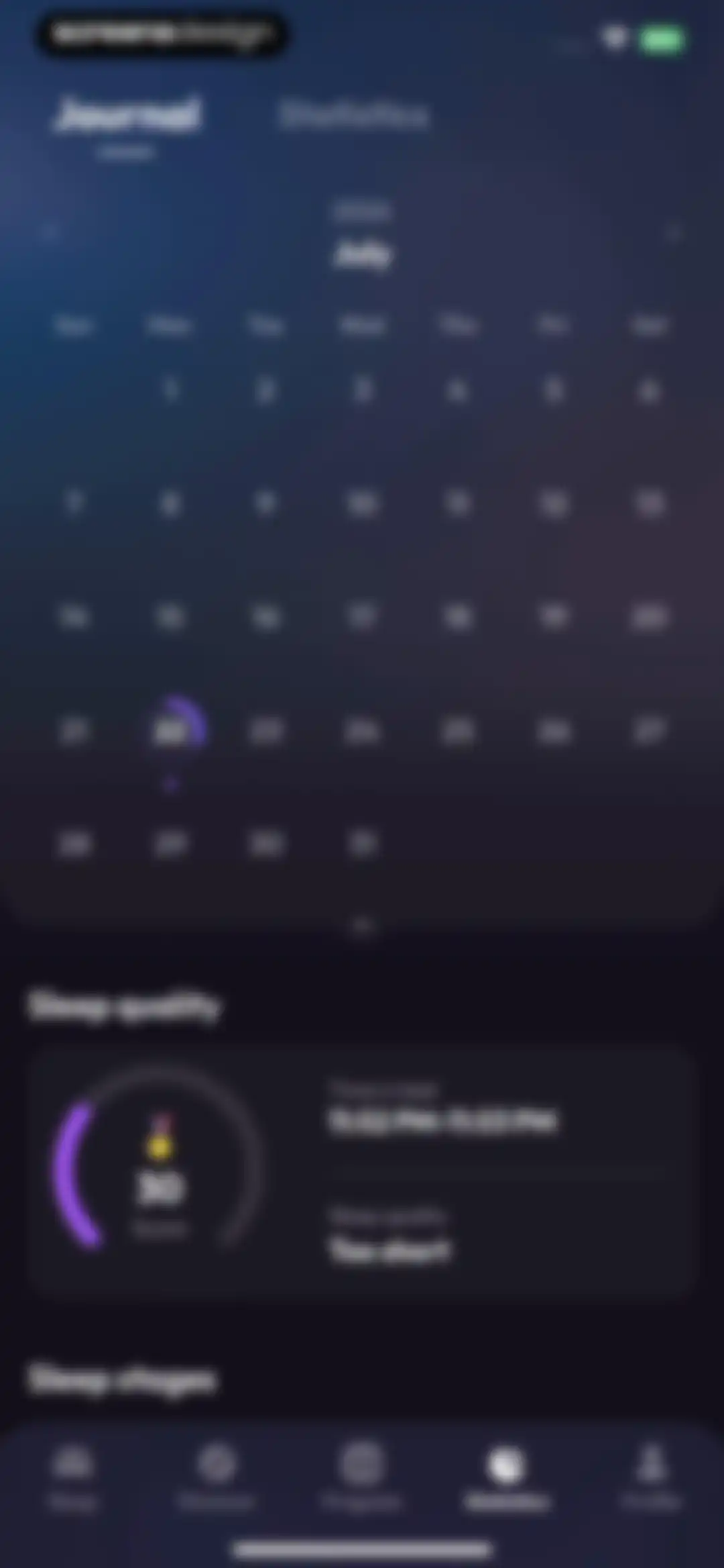 Sleep Tracker: Recorder, Sound screen 93