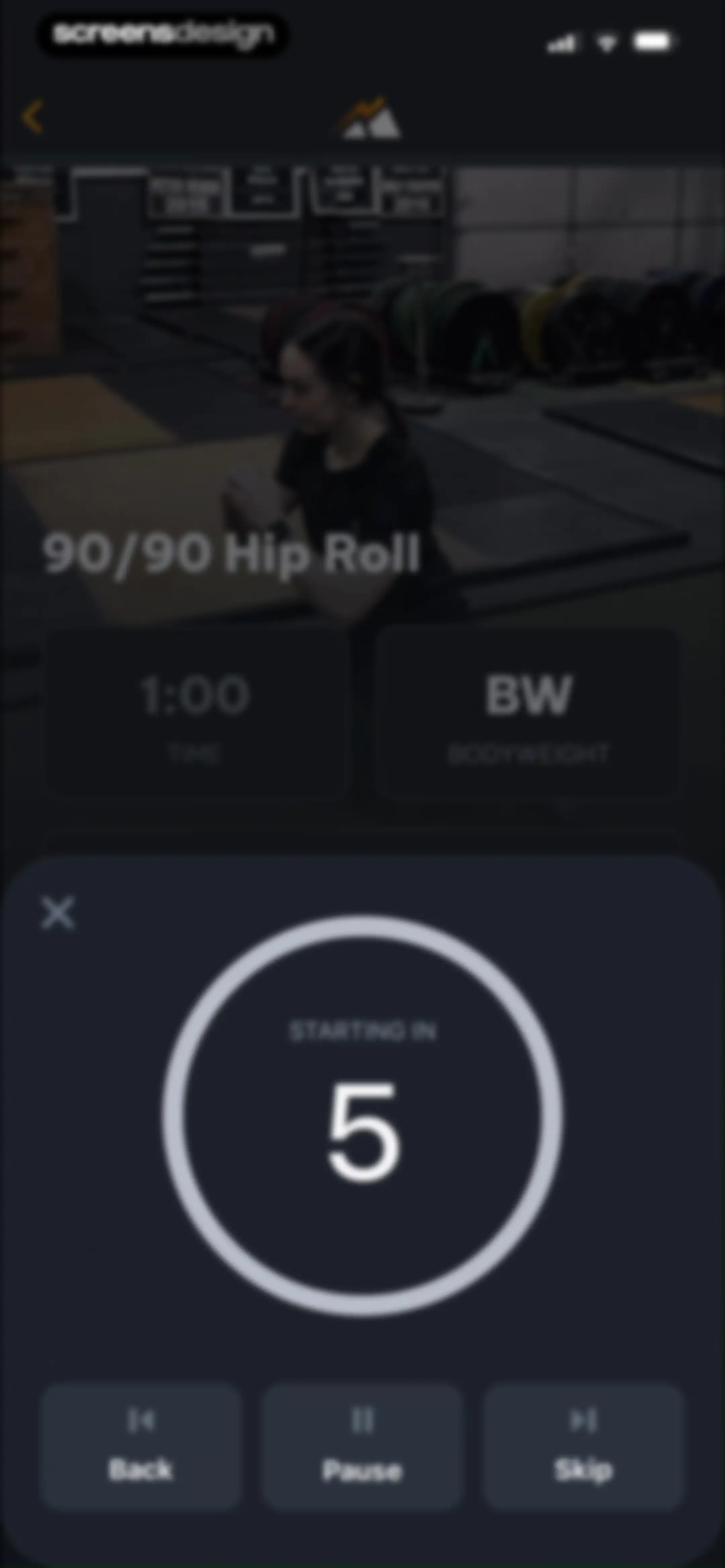 Peak Strength screen 47