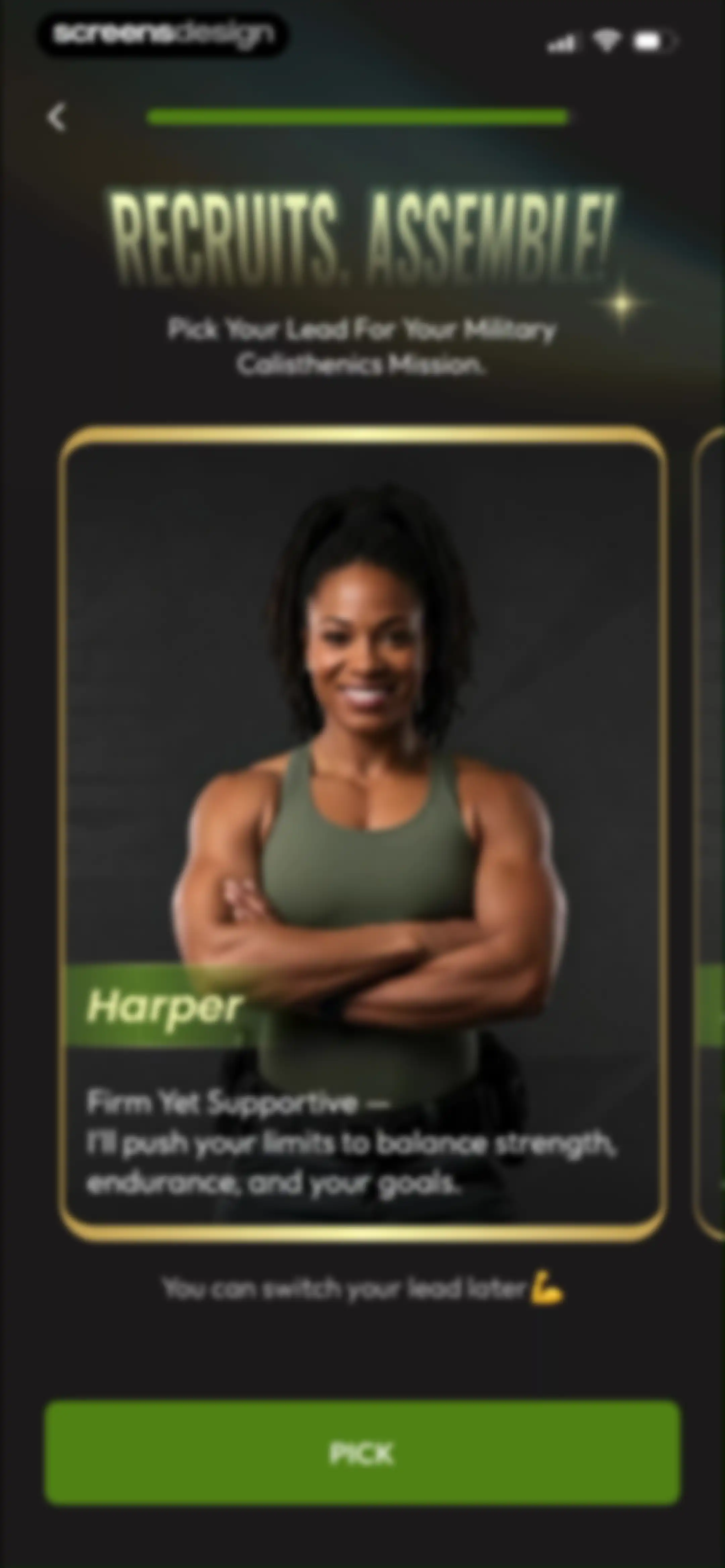 Military Calisthenics Women screen 45