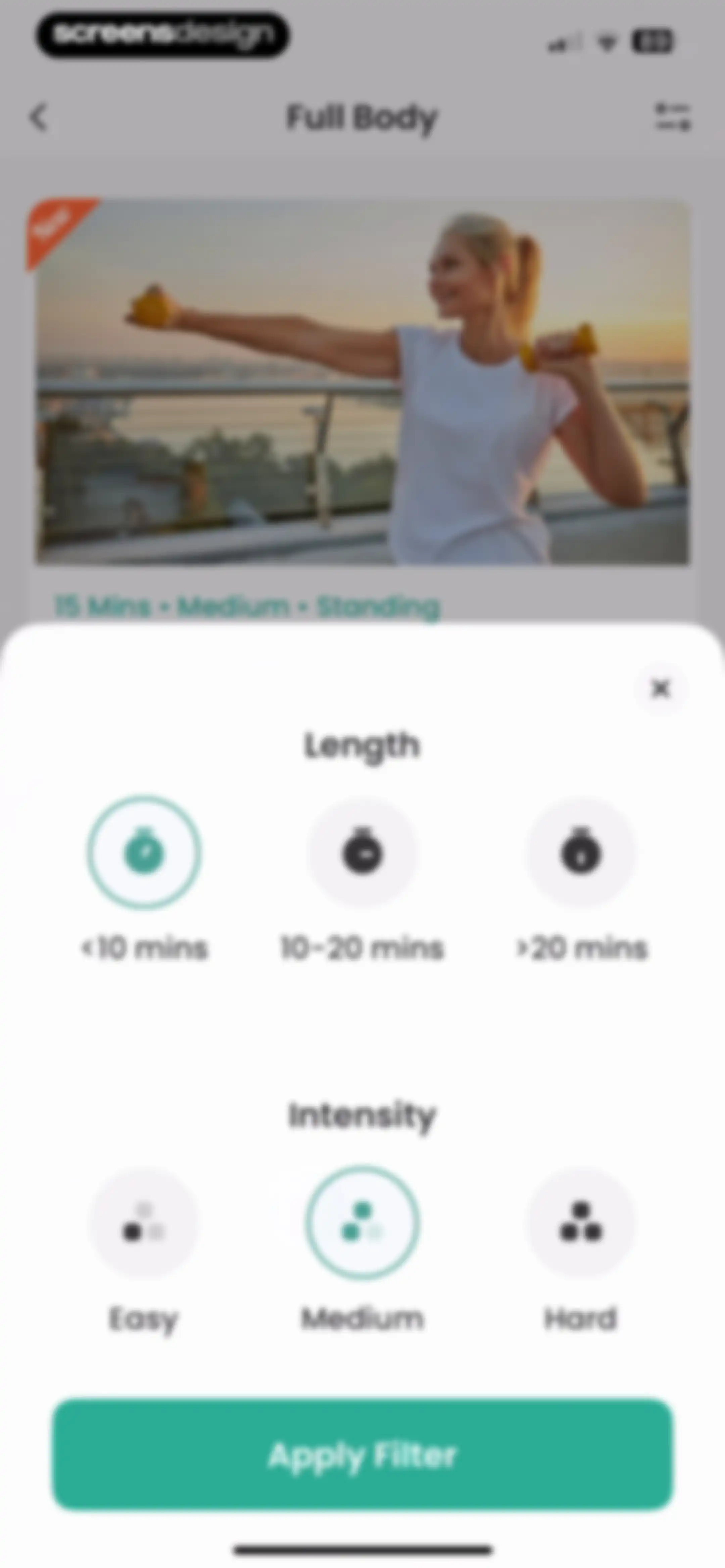 Workout for Seniors: SeniorFit screen 118