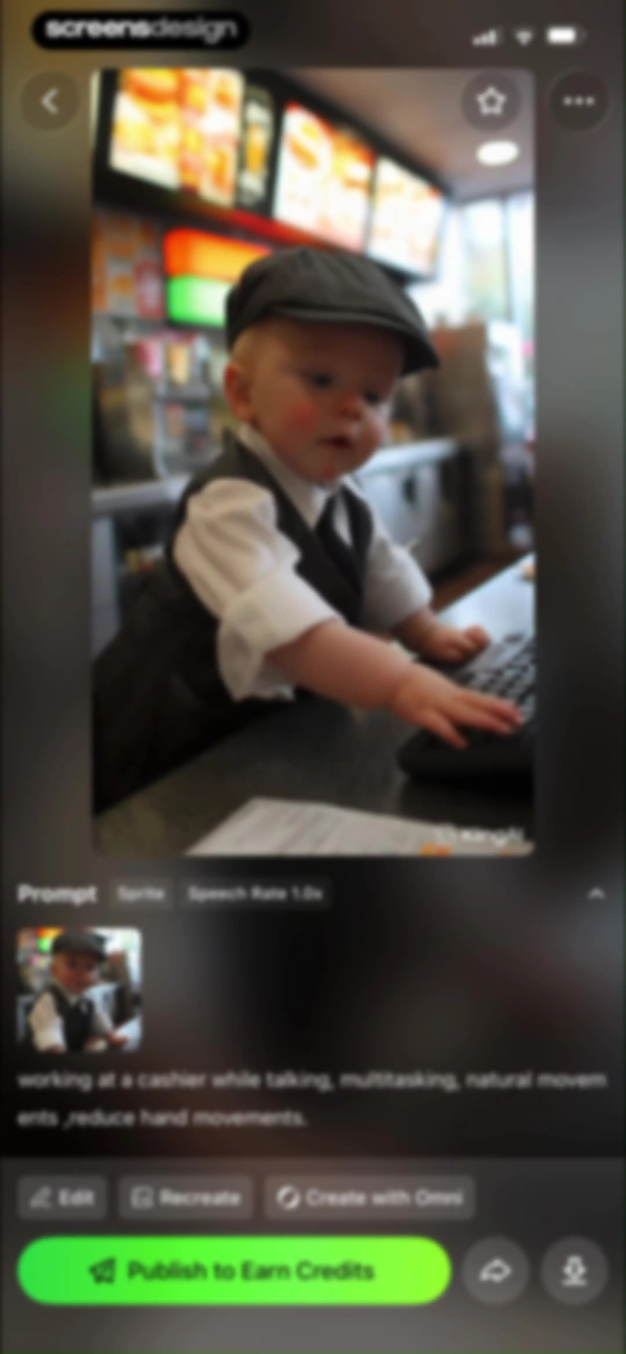 Kling AI: AI Image&Video Maker screen 110