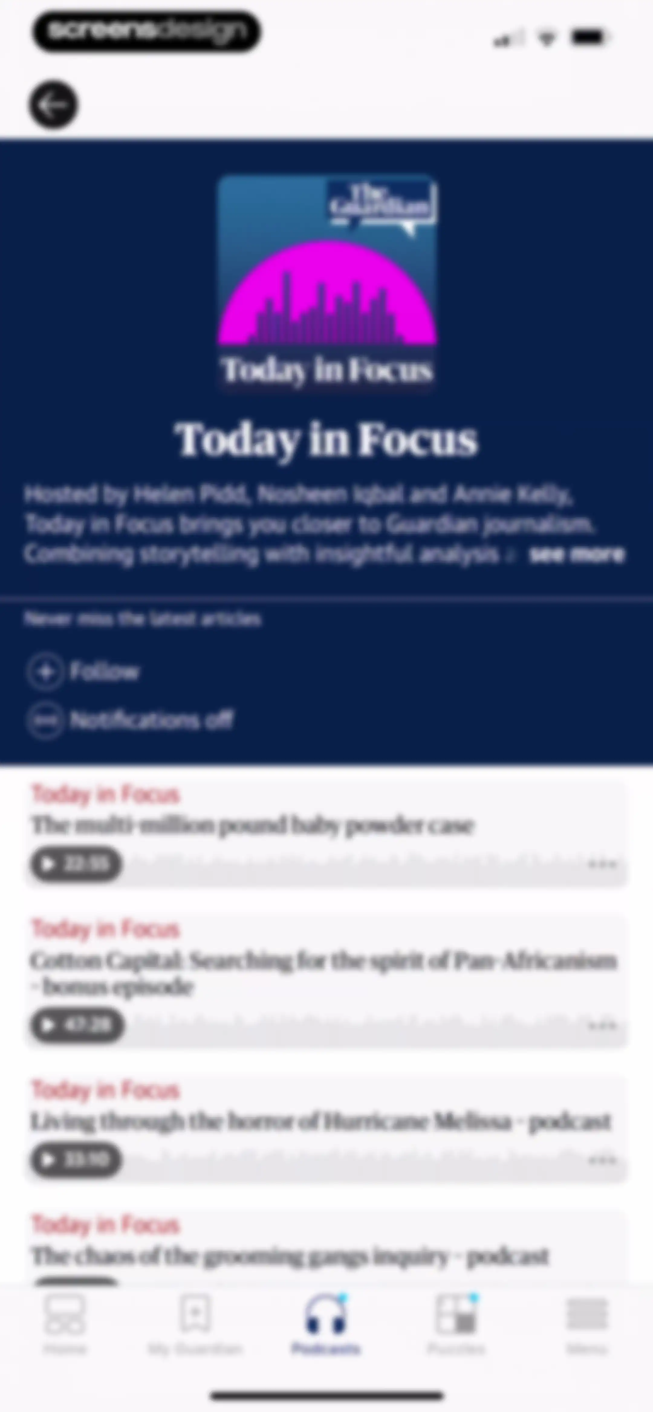 The Guardian - US & World News screen 67