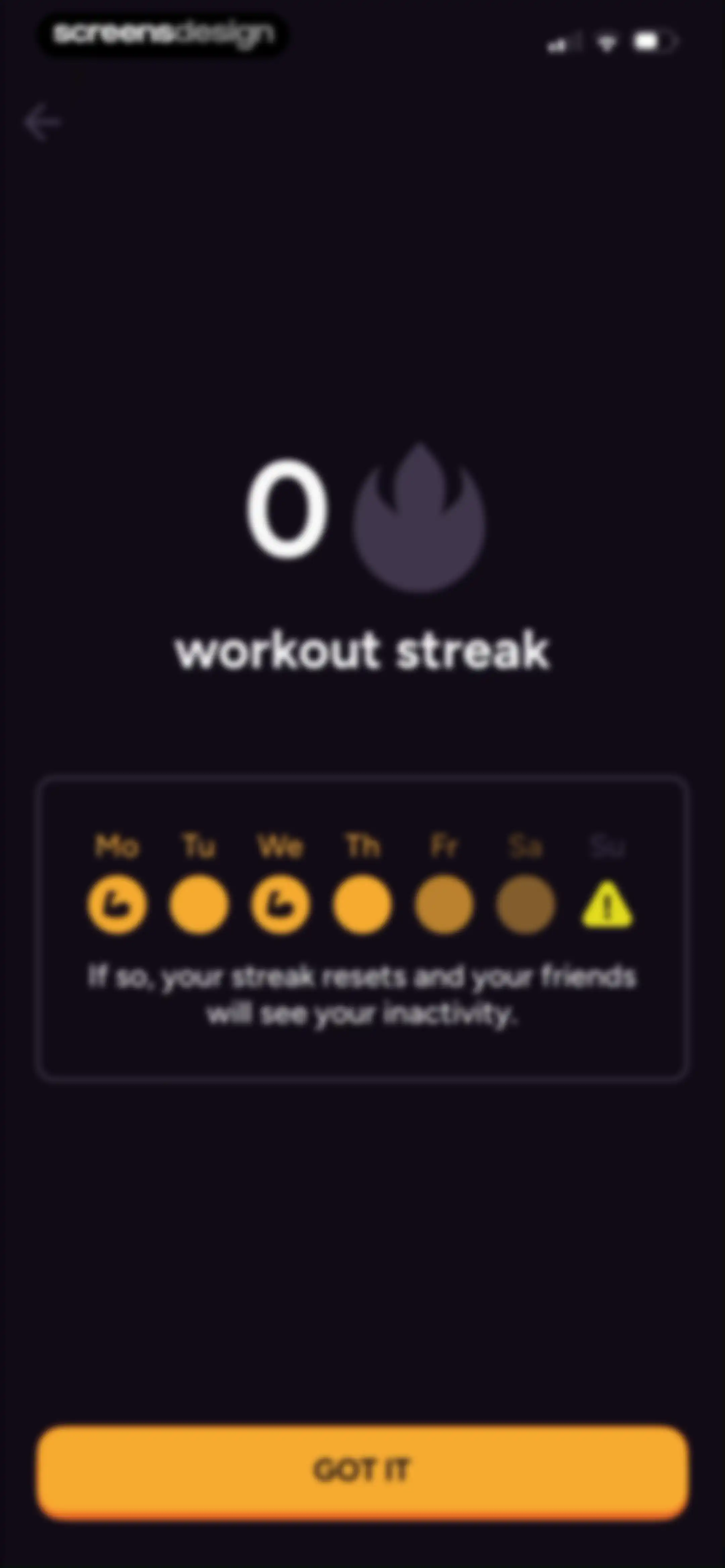 Liftoff - Ranked Gym Workouts screen 149