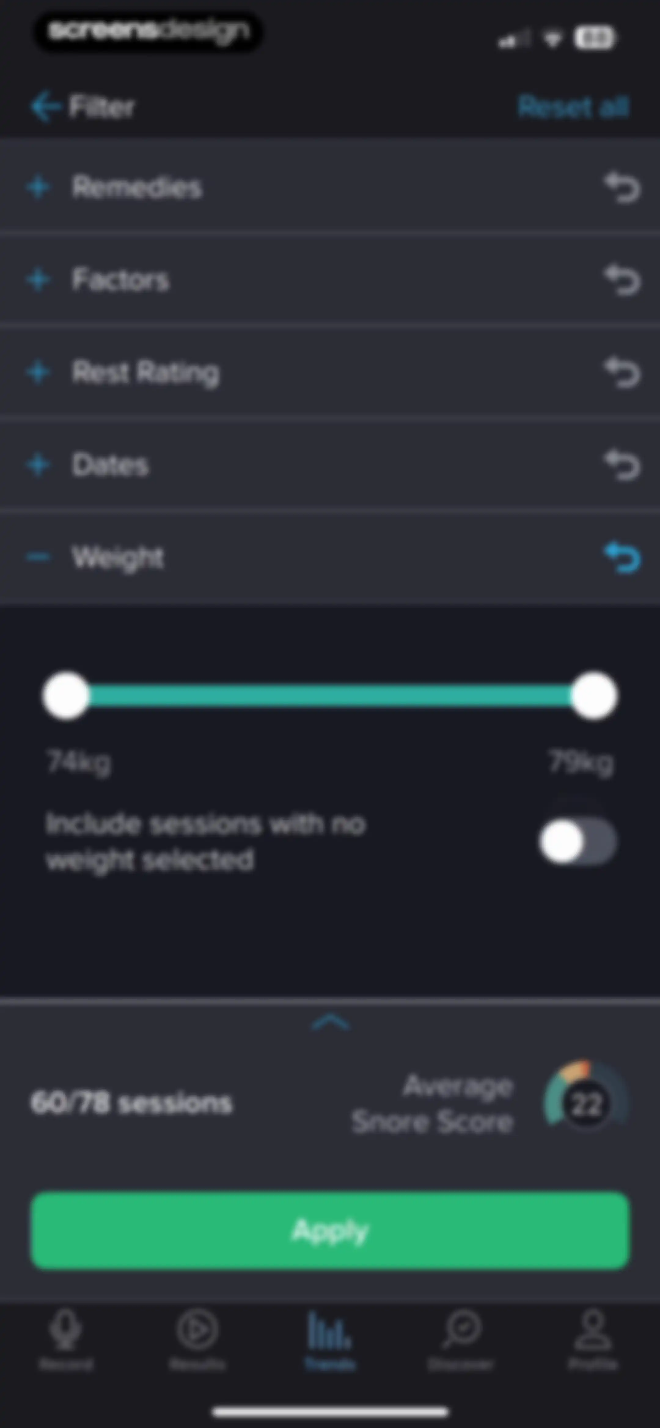 SnoreLab : Record Your Snoring screen 57