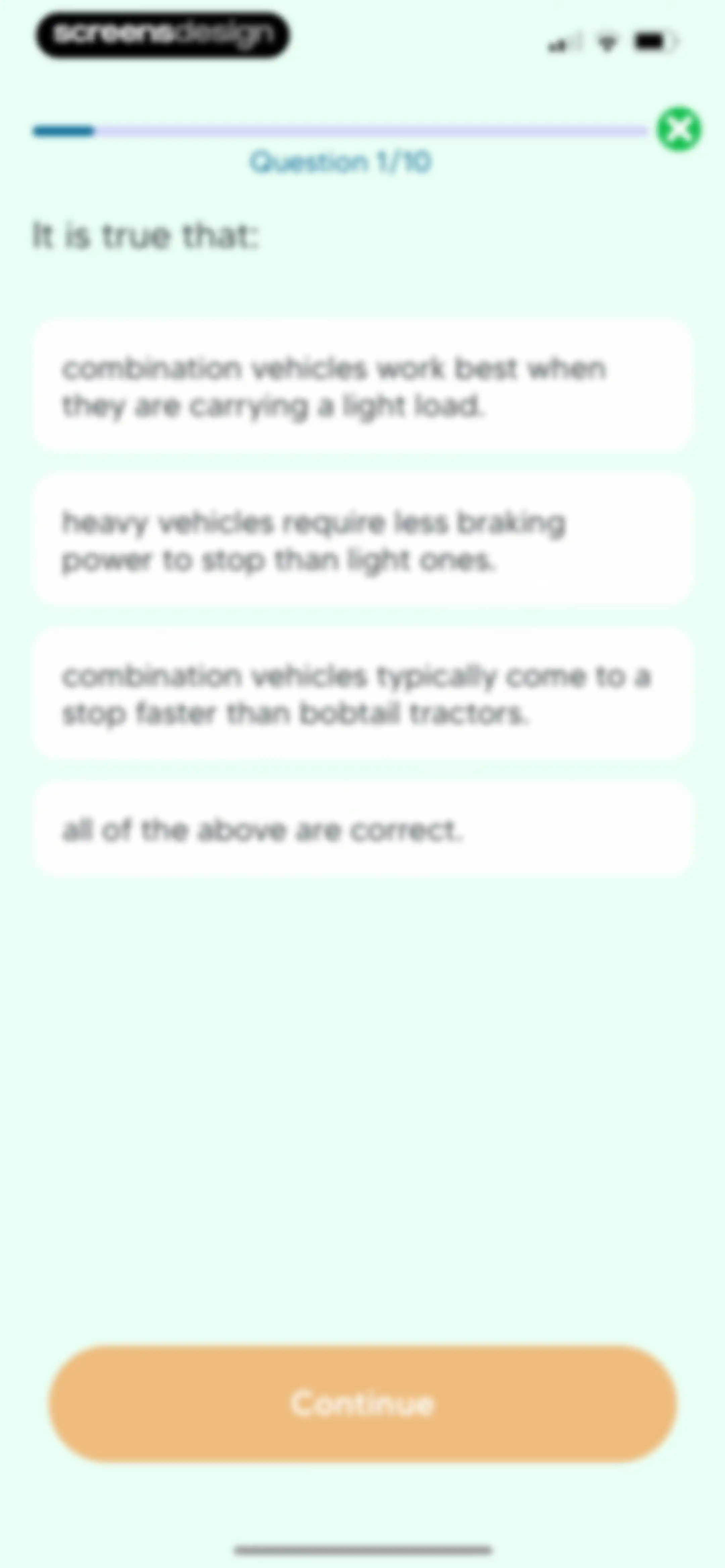 CDL Prep Practice Test: 2026 screen 53
