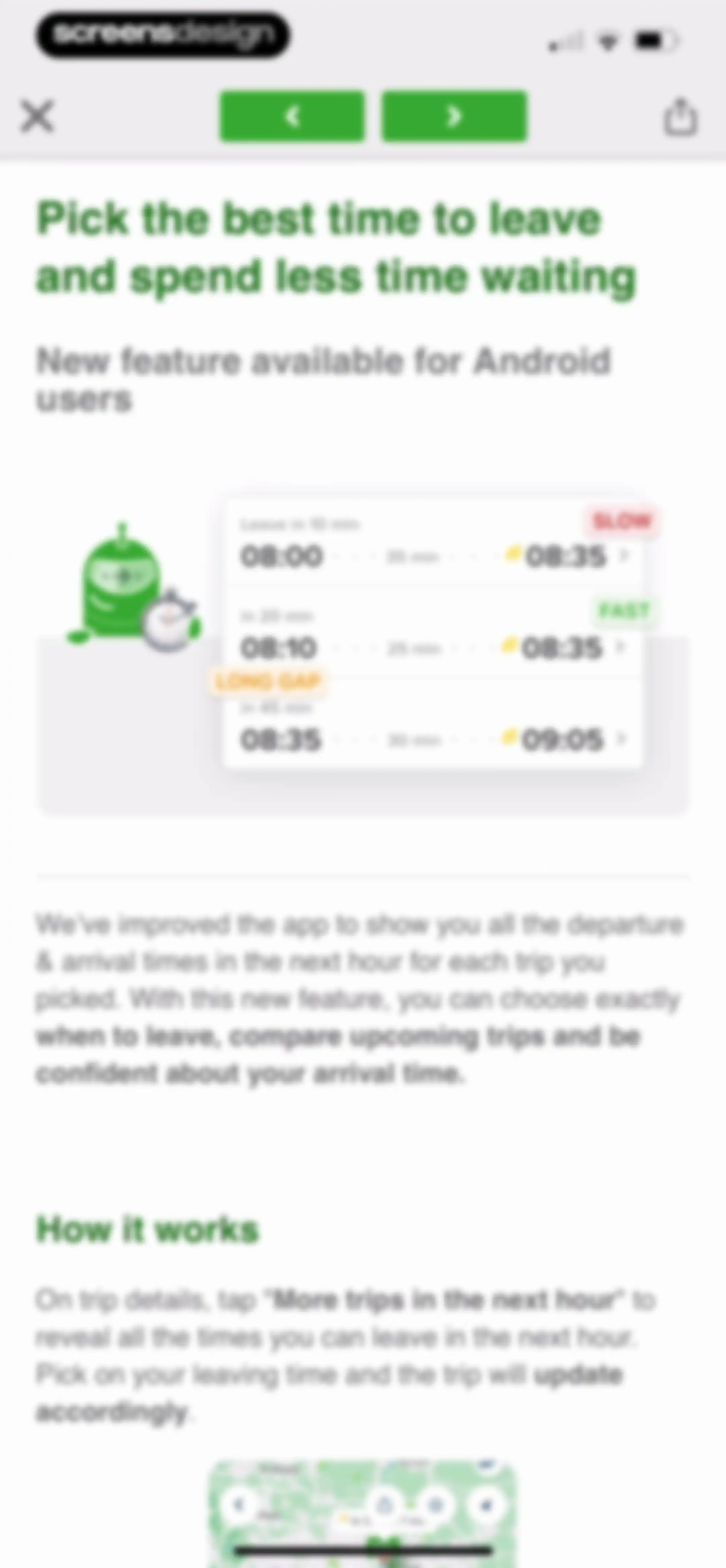 Citymapper: All Live Transit screen 167