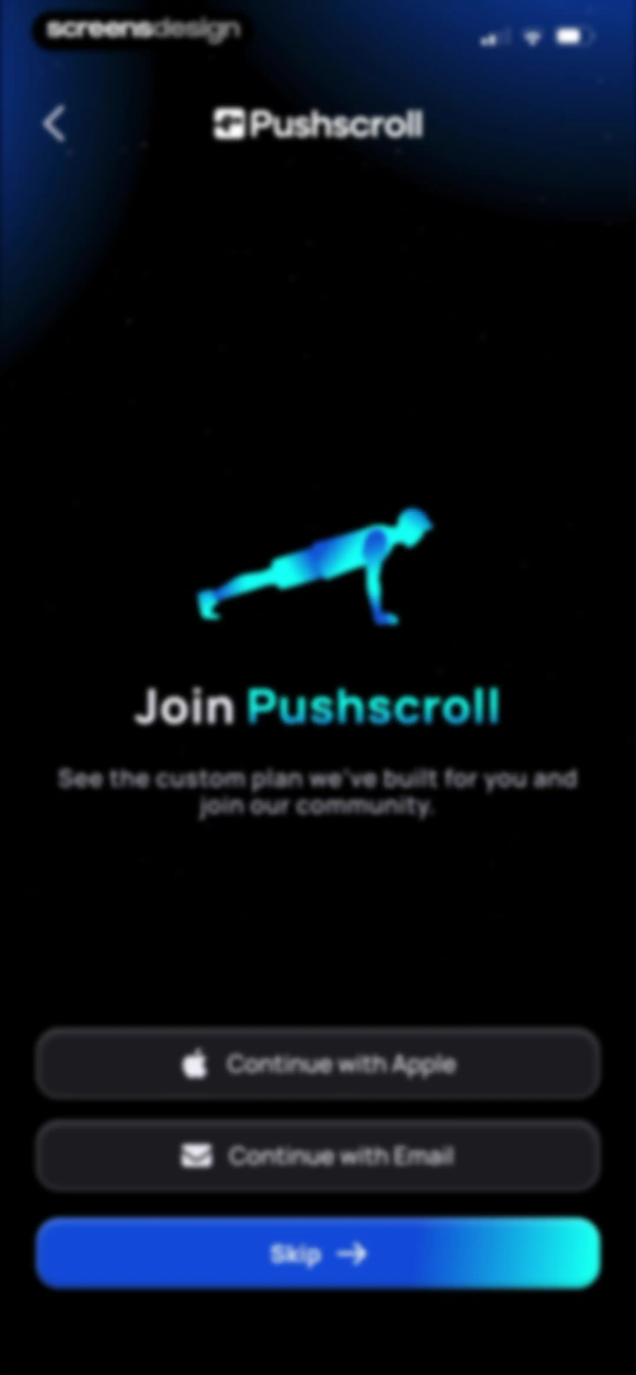 Pushscroll: Exercise To Scroll screen 43