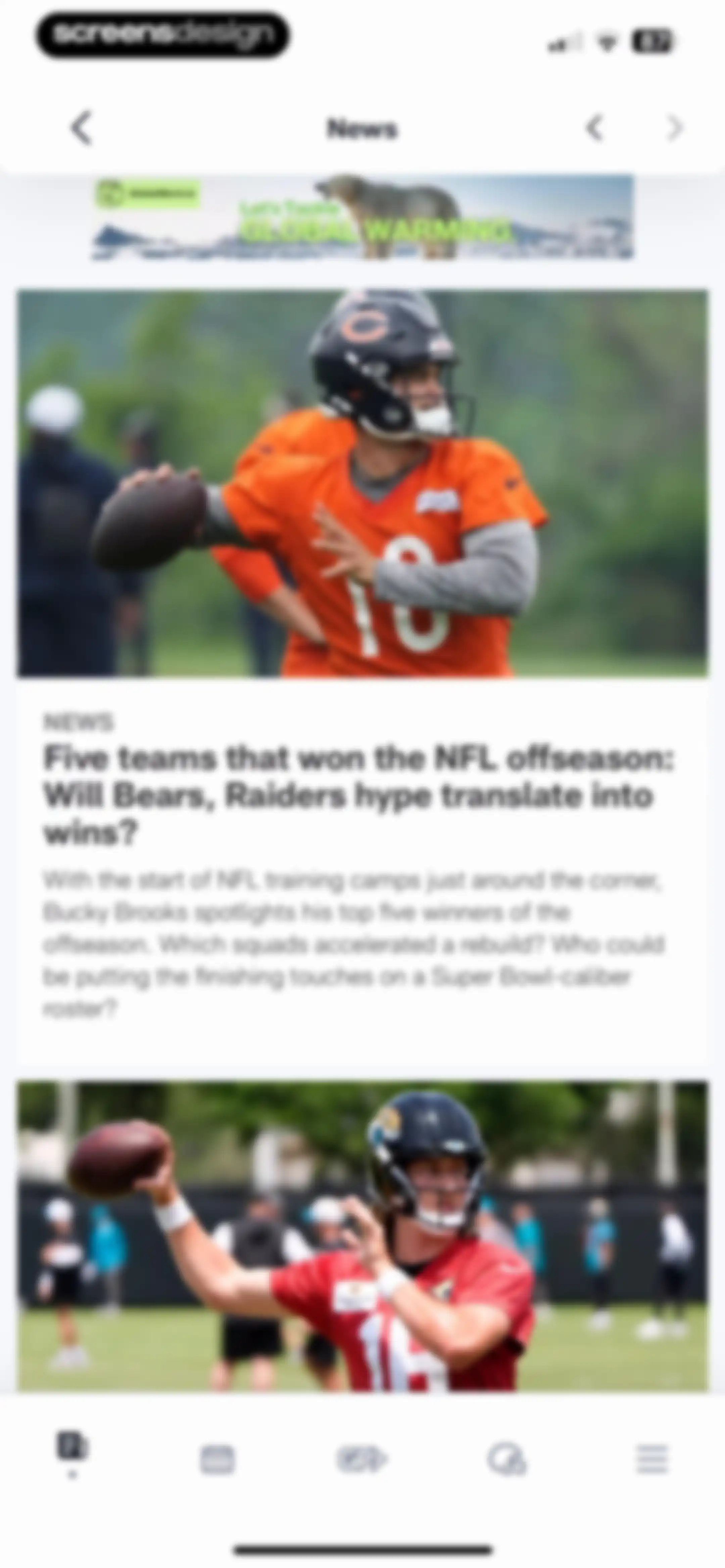 NFL screen 18
